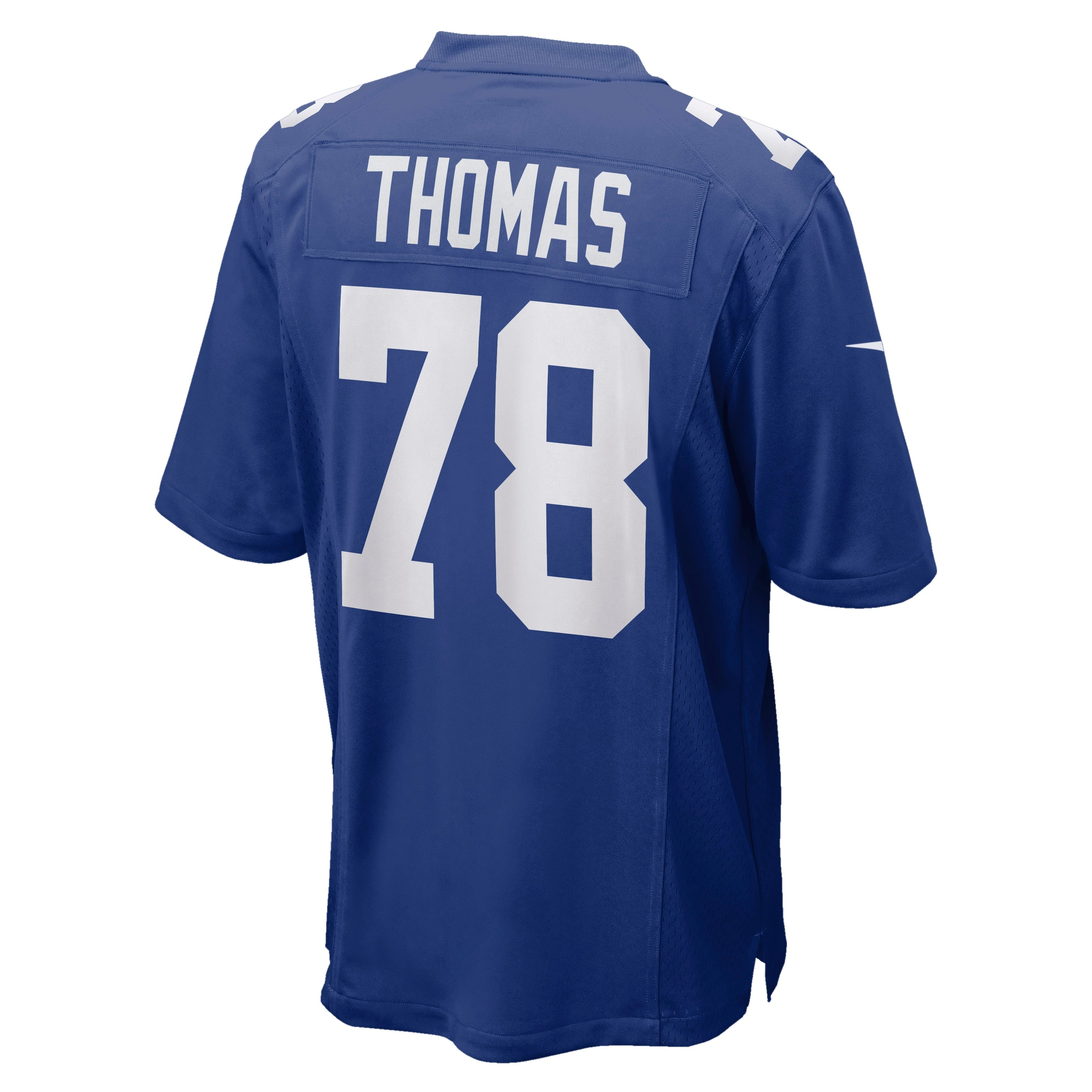 Men's Nike Andrew Thomas Royal New York Giants Player Game Jersey - vstockx