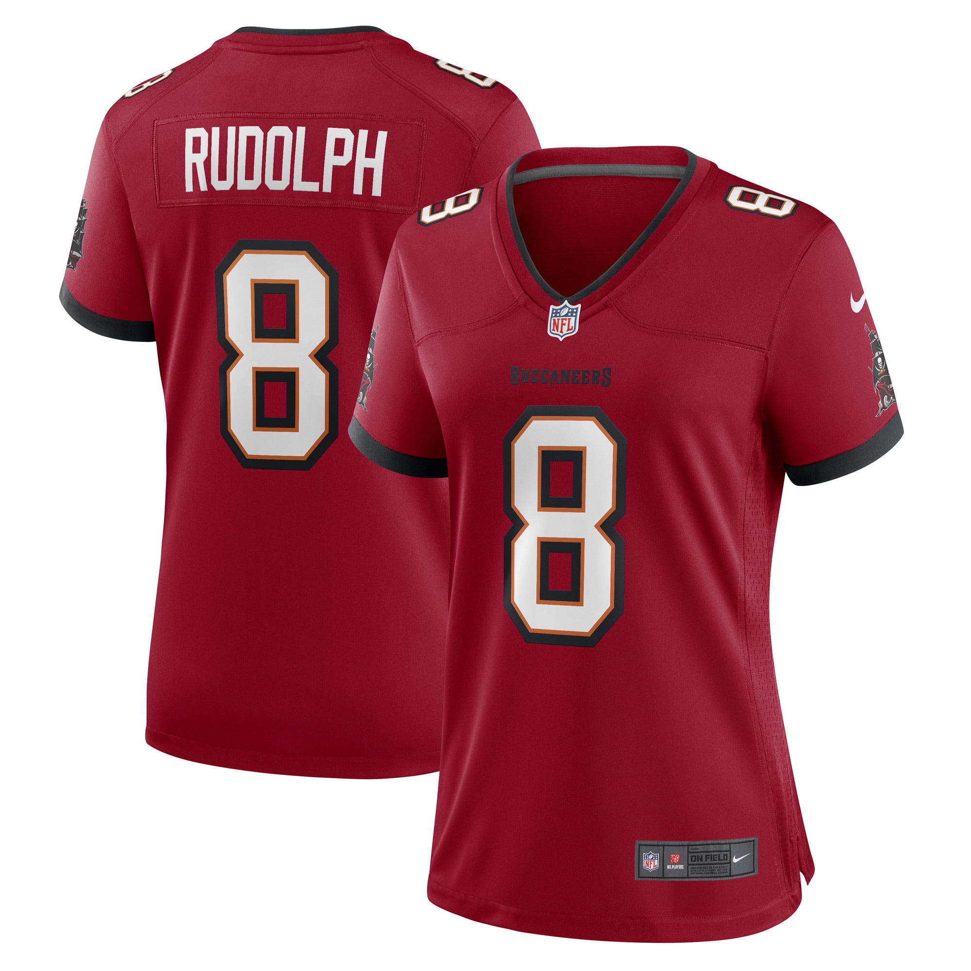 Kyle Rudolph Tampa Bay Buccaneers Nike Women's Game Player Jersey - Red - vstockx