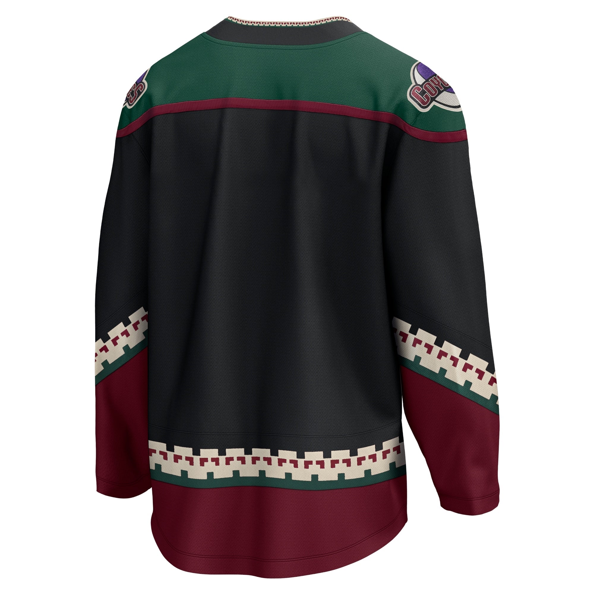 Men's Fanatics Branded Black Arizona Coyotes 2021/22 Home Breakaway Jersey - vstockx