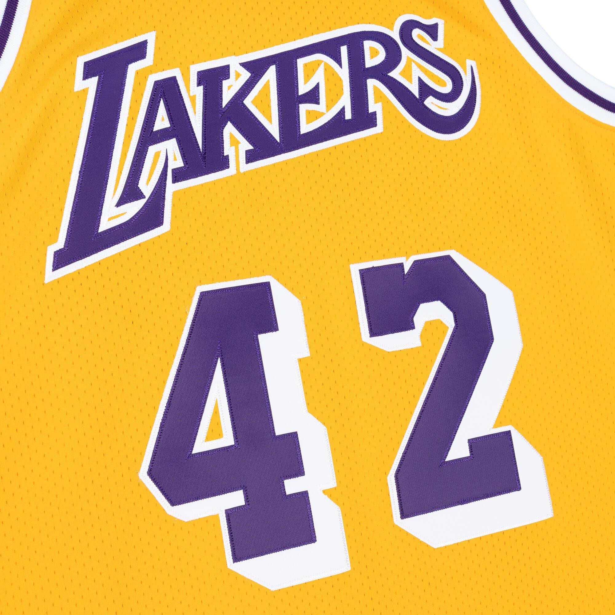 Authentic James Worthy Los Angeles Lakers 1984-85 Jersey - vstockx