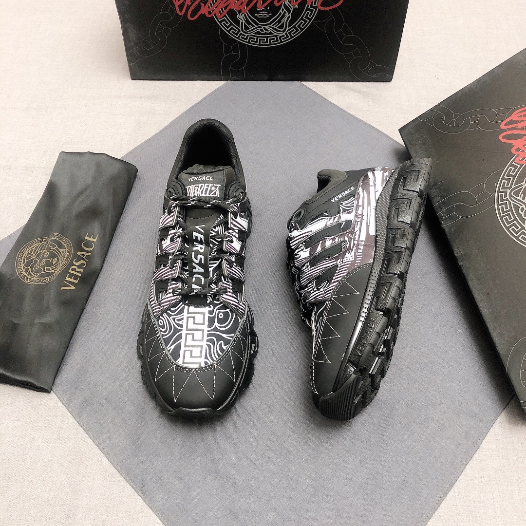Versace Trigreca Black - vstockx
