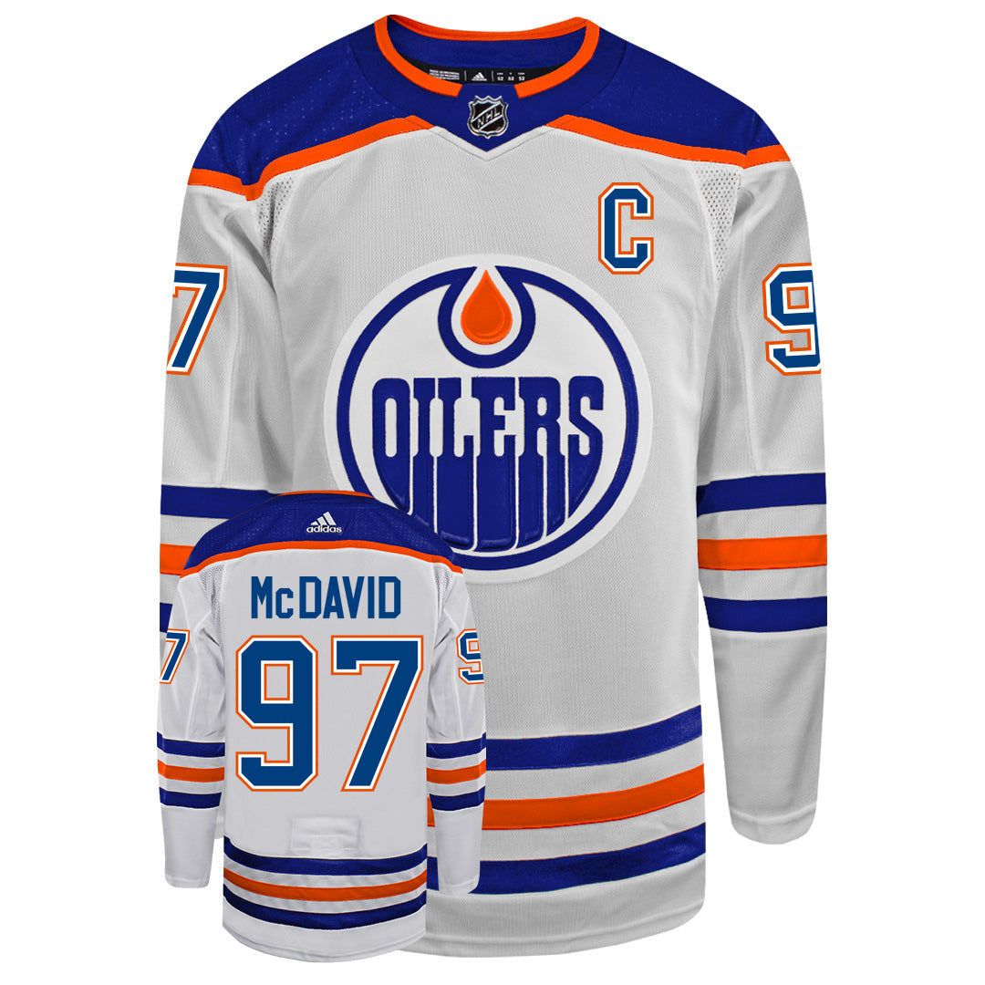 Connor McDavid Edmonton Oilers 2022 Adidas Primegreen Authentic NHL Hockey Jersey - vstockx
