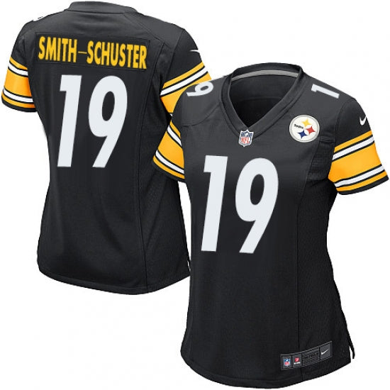 Women's Pittsburgh Steelers JuJu Smith-Schuster Game Jersey Black - vstockx