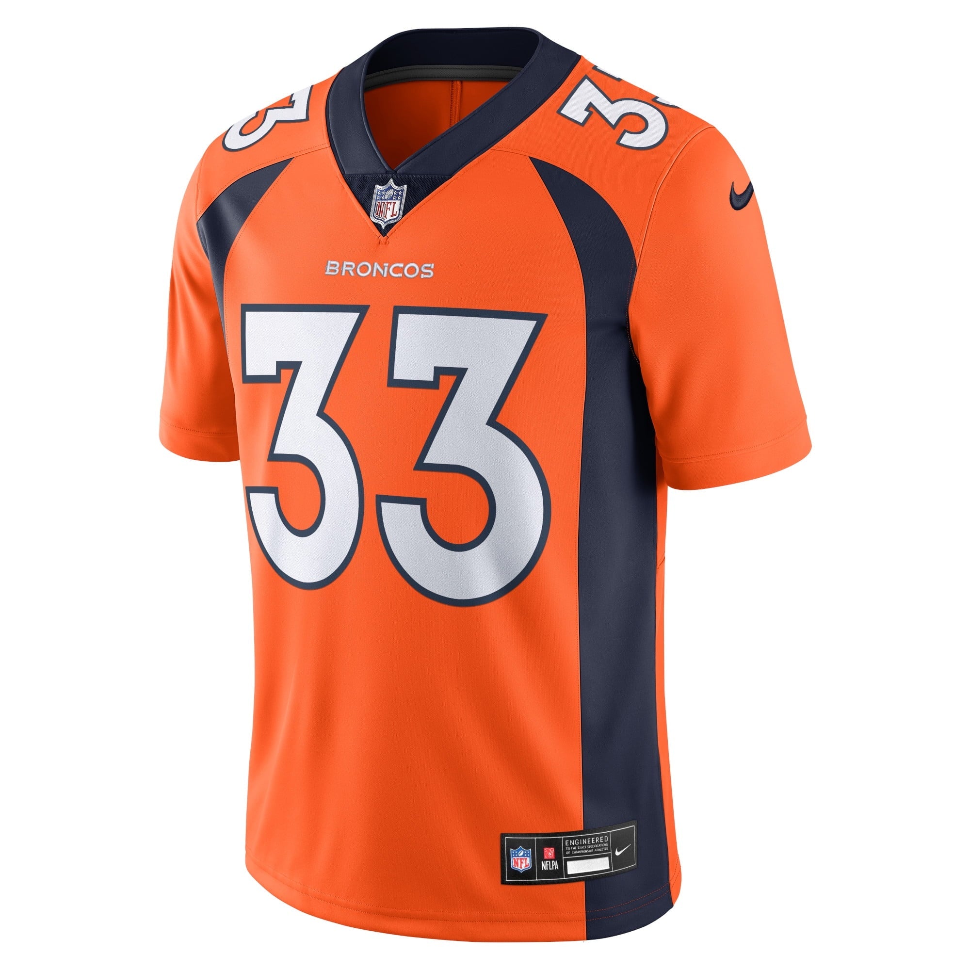 Men's Nike Javonte Williams Orange Denver Broncos Vapor Untouchable Limited Jersey - vstockx
