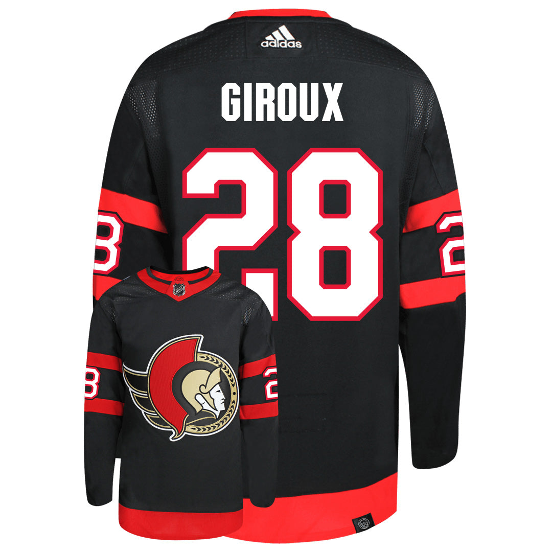 Claude Giroux Ottawa Senators Adidas Primegreen Authentic NHL Hockey Jersey - vstockx