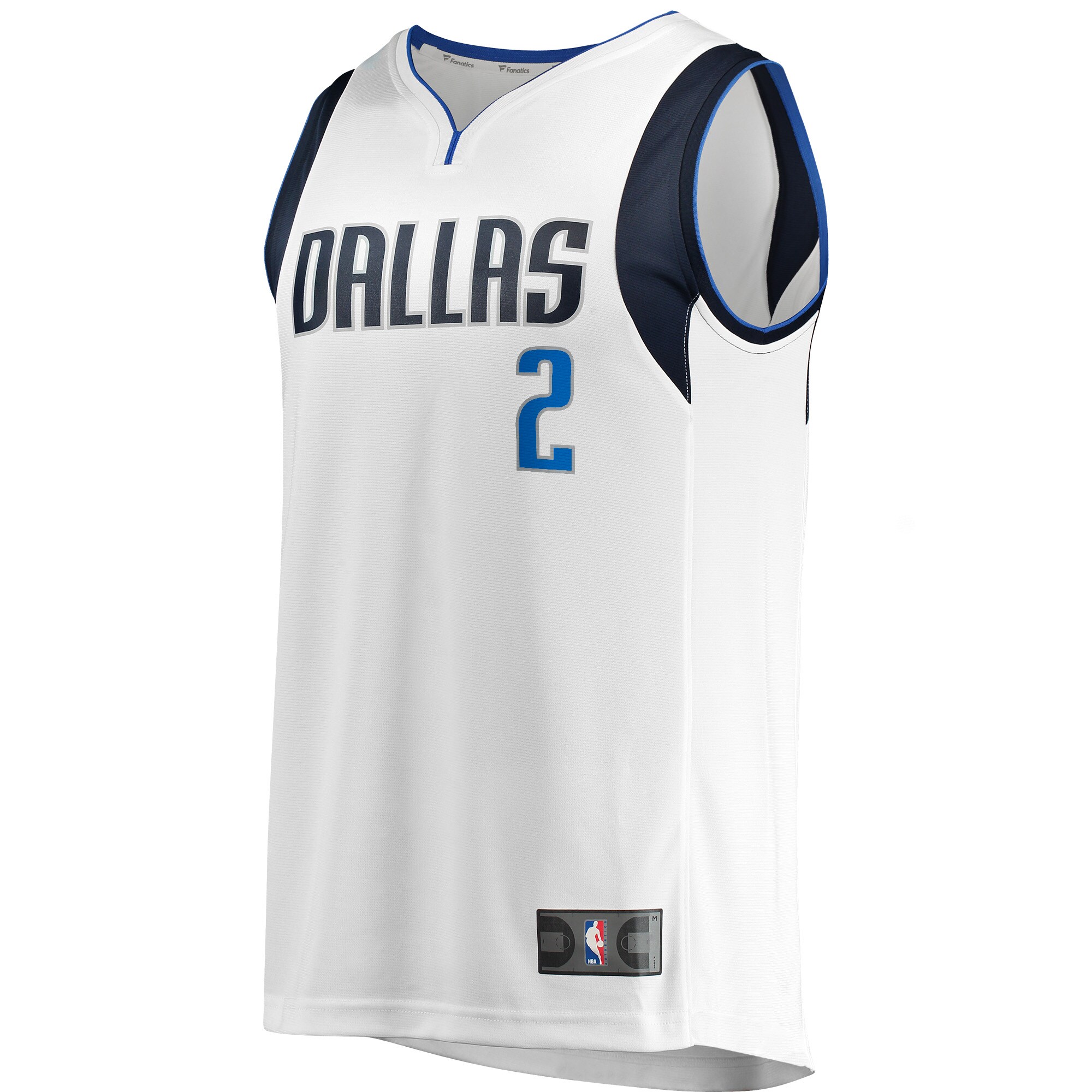 Kyrie Irving Dallas Mavericks Fanatics Branded Fastbreak Jersey - Association Edition - White - vstockx