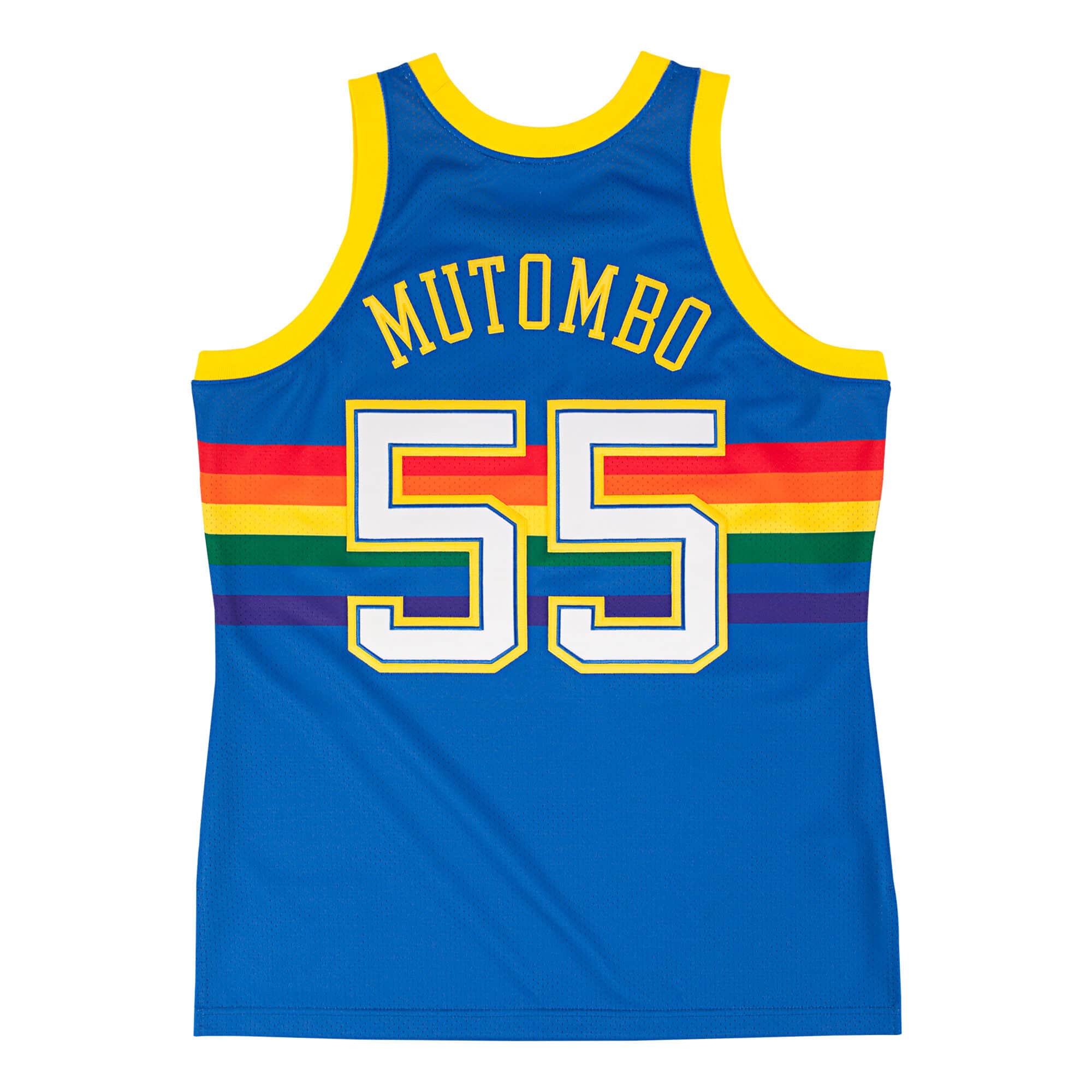 Dikembe Mutombo 1991-92 Authentic Jersey Denver Nuggets - vstockx