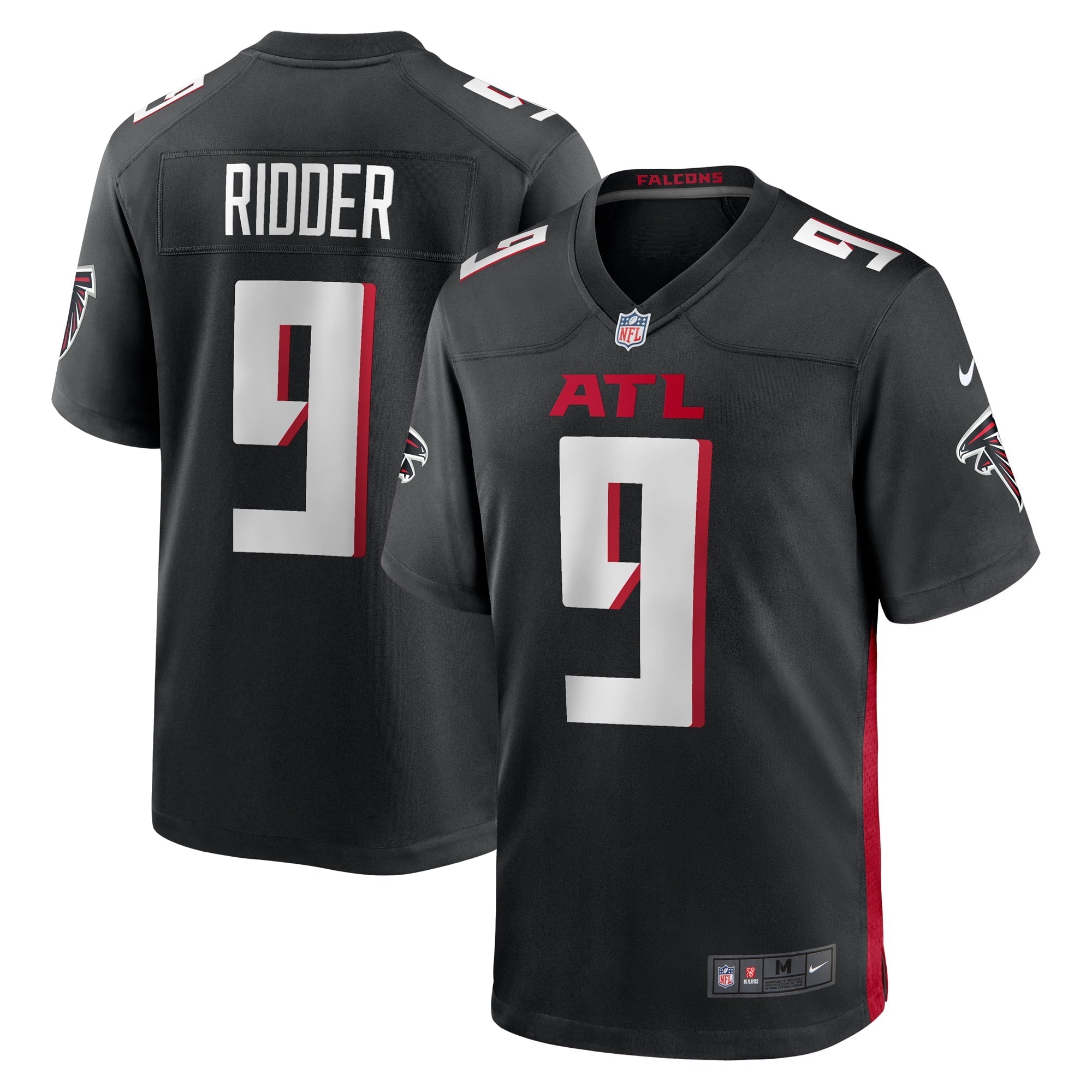 Men's Nike Desmond Ridder Black Atlanta Falcons Game Player Jersey - vstockx