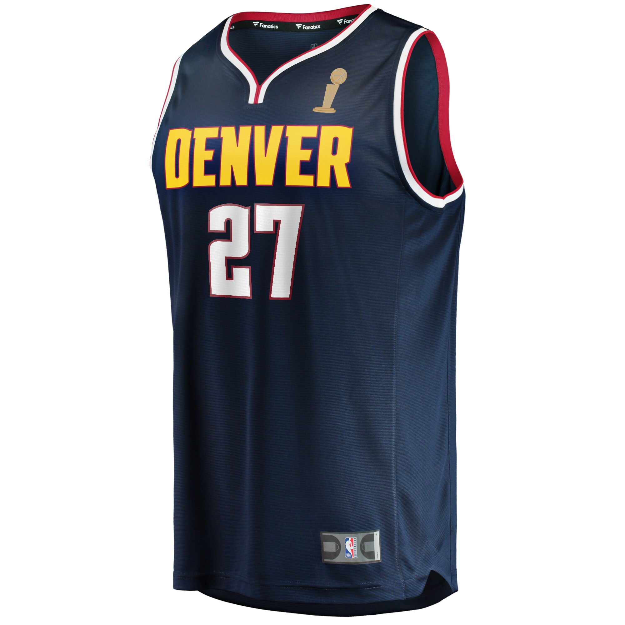 Jamal Murray Denver Nuggets Fanatics Branded Navy 2023 NBA Finals Champions Fast Break Player Jersey - Icon Edition - vstockx