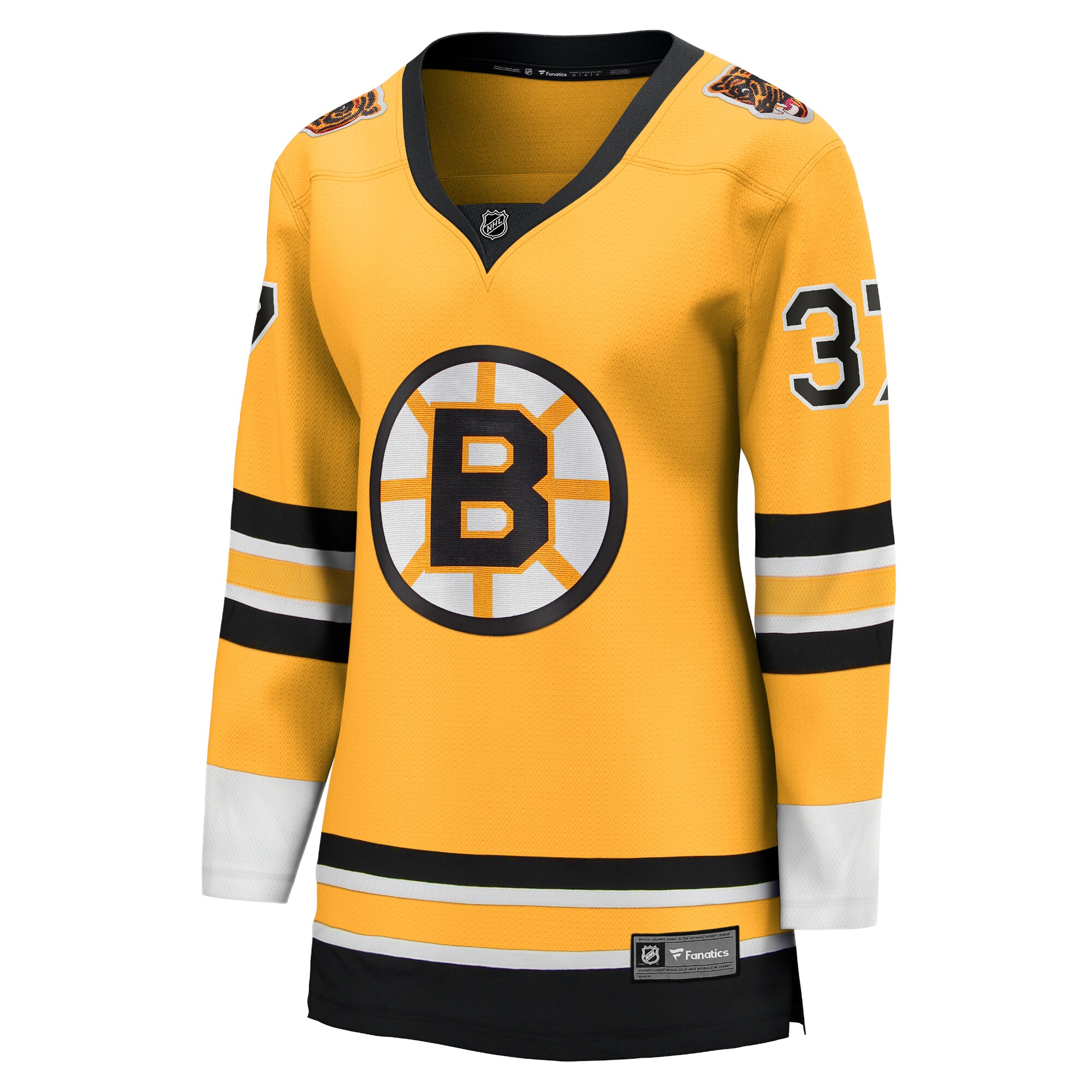 Patrice Bergeron Boston Bruins Fanatics Branded Women's 2020/21 Special Edition Breakaway Player Jersey - Gold - vstockx