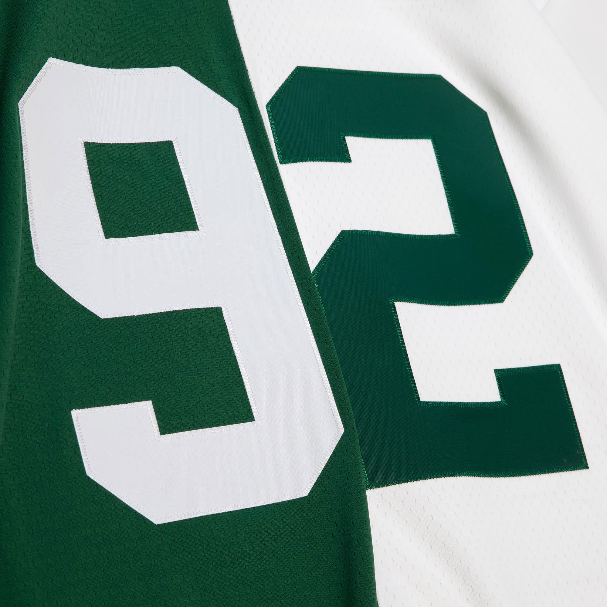 Reggie White Green Bay Packers Mitchell & Ness 1996 Split Legacy Replica Jersey - Green/White - vstockx