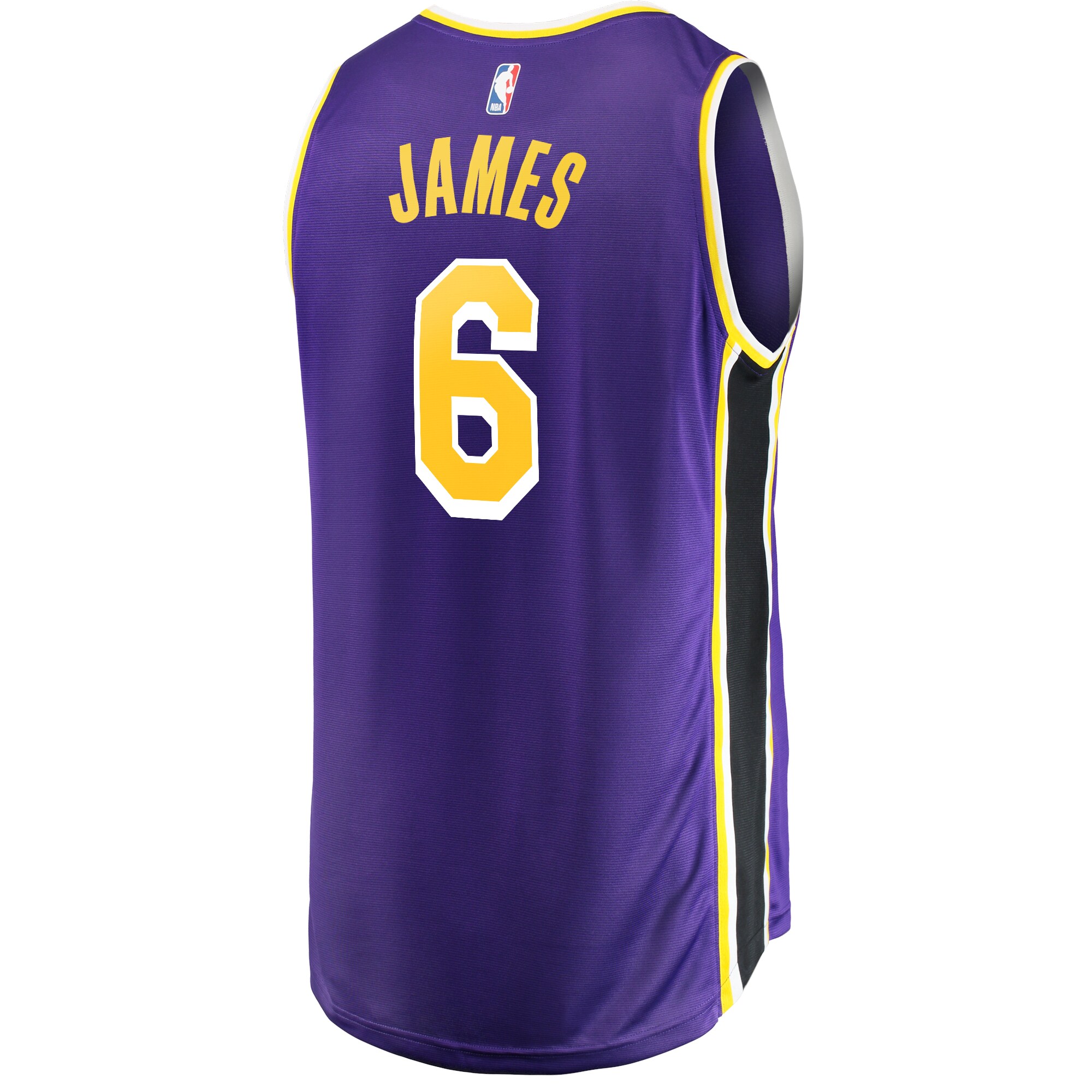 LeBron James Los Angeles Lakers Fanatics Branded Youth 2021/22 #6 Fast Break Replica Player Jersey Purple - Statement Edition - vstockx