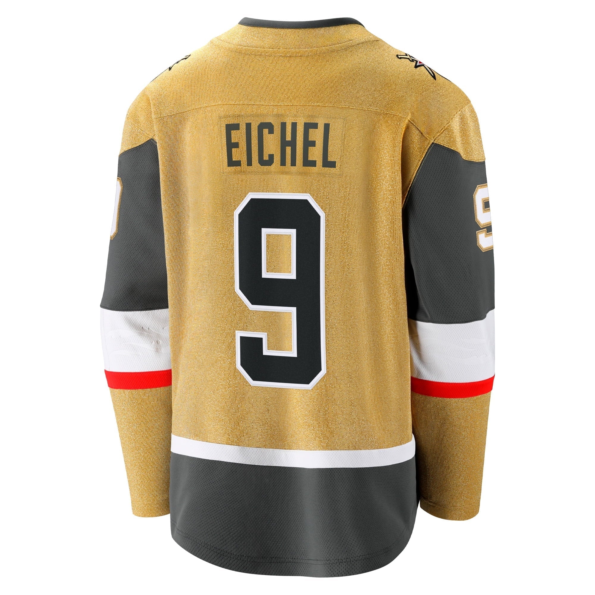 Men's Fanatics Branded Jack Eichel Gold Vegas Golden Knights Alternate Premier Breakaway Player Jersey - vstockx