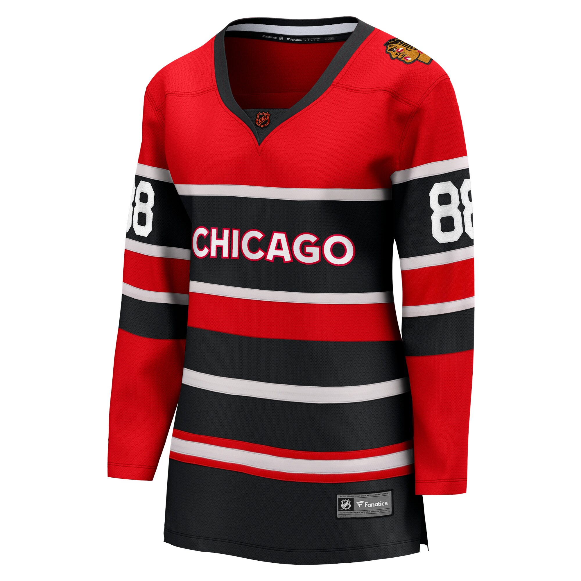 Patrick Kane Chicago Blackhawks Fanatics Branded Women's Special Edition 2.0 Breakaway Player Jersey - Red - vstockx