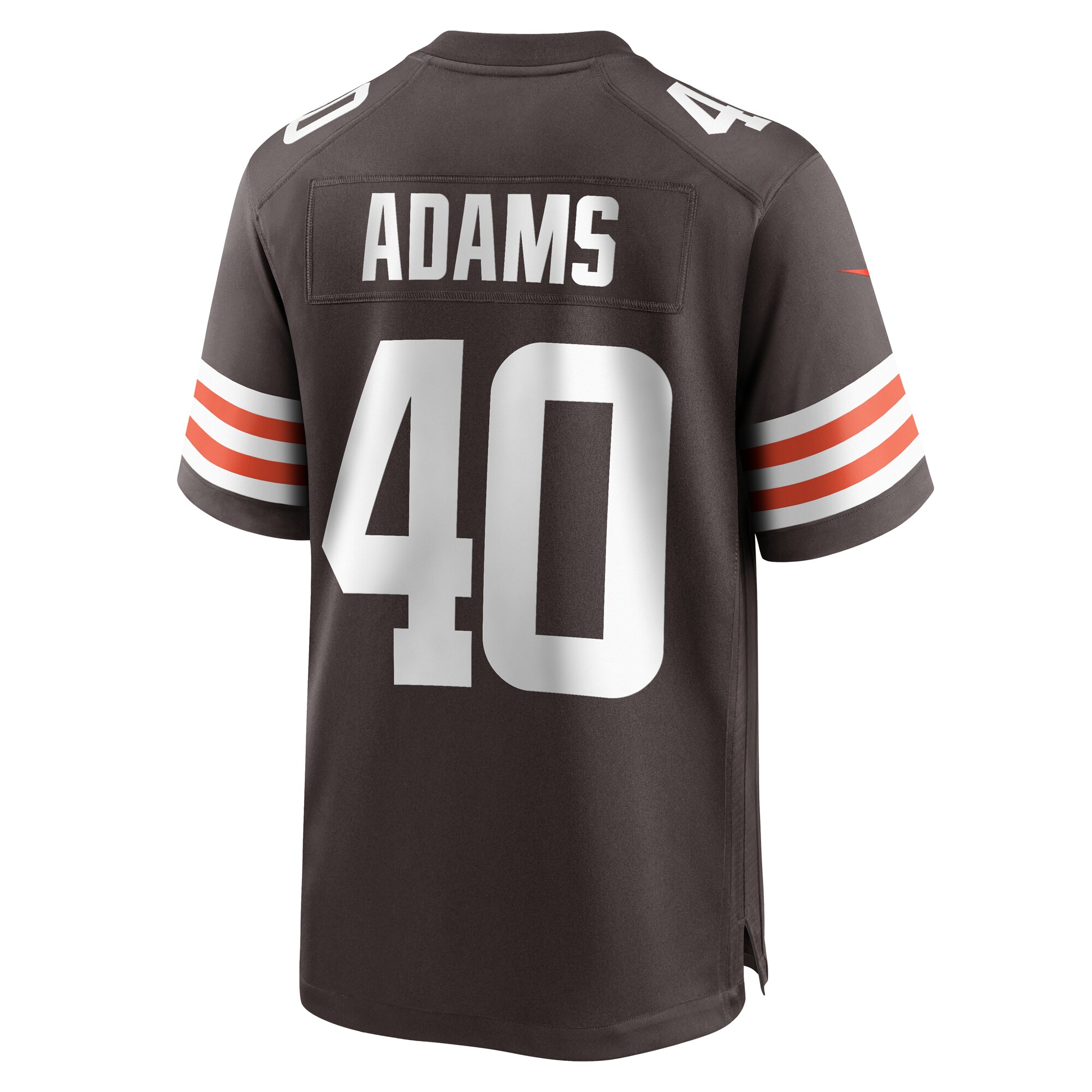 Matthew Adams Cleveland Browns Nike Team Game Jersey - Brown - vstockx
