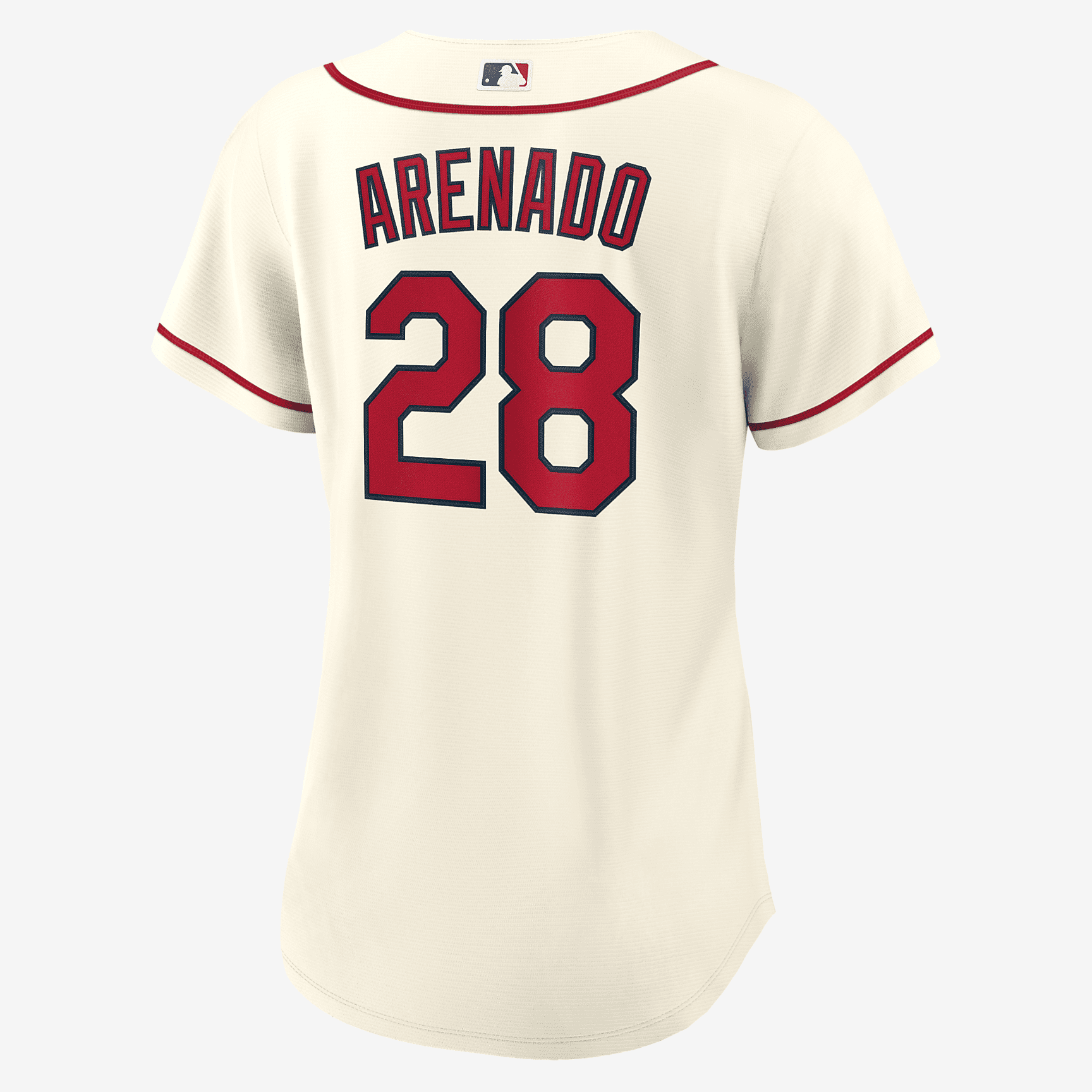 MLB St. Louis Cardinals (Nolan Arenado) Women's Replica Baseball Jersey - Cream - vstockx
