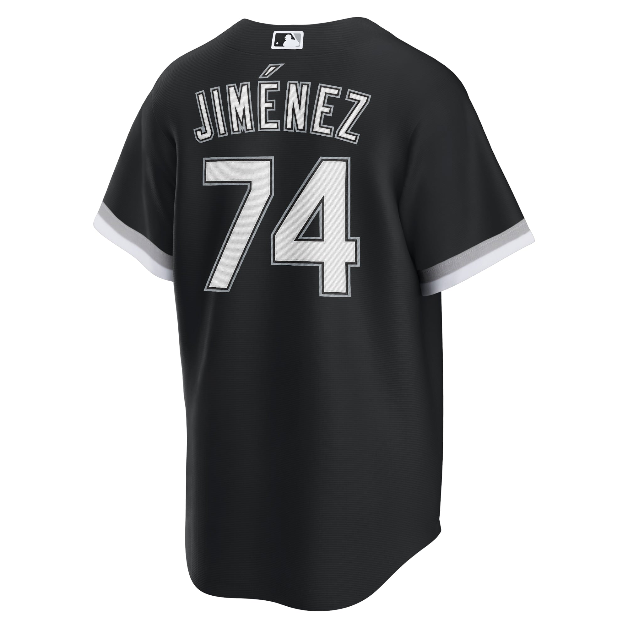 Men's Nike Eloy Jimenez Black Chicago White Sox Alternate Replica Player Name Jersey - vstockx