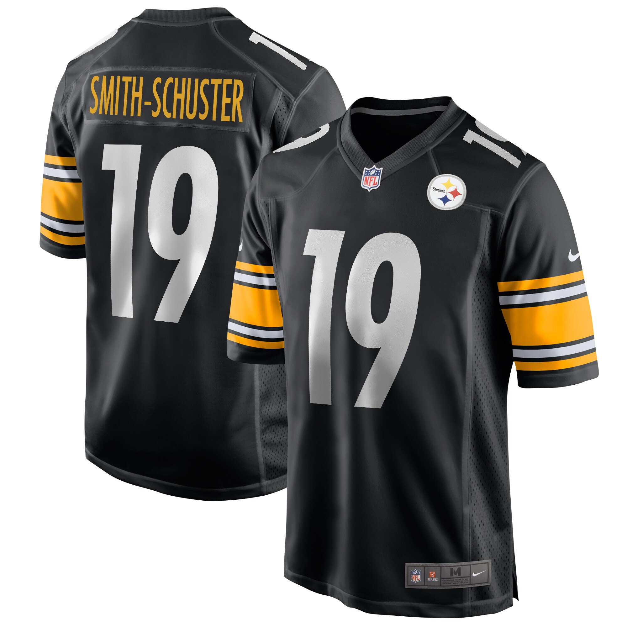 JuJu Smith-Schuster Pittsburgh Steelers Nike Team Game Jersey - Black - vstockx