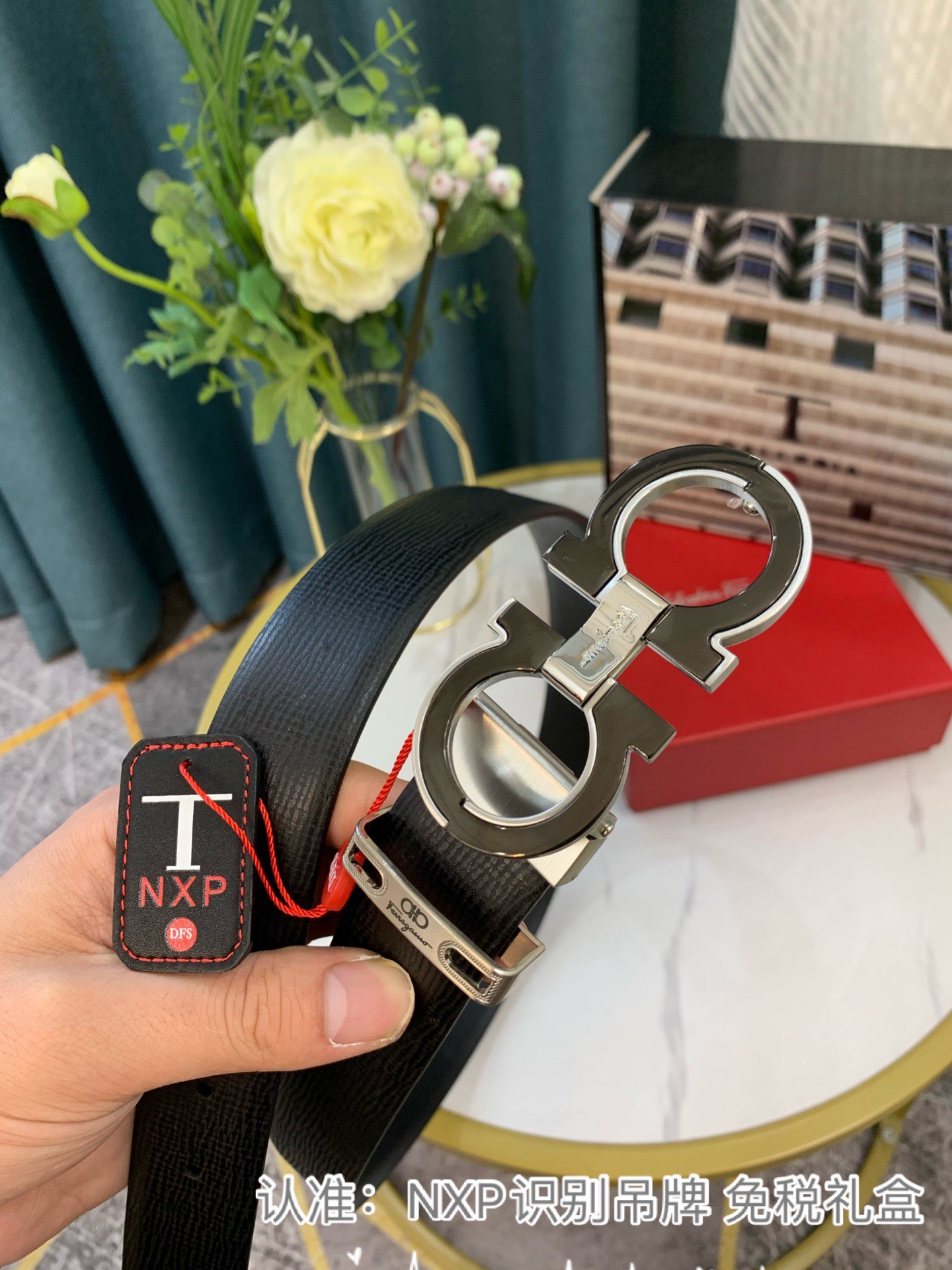 Streetwear Belt Ferragamo 319102 size:3.5cm - vstockx