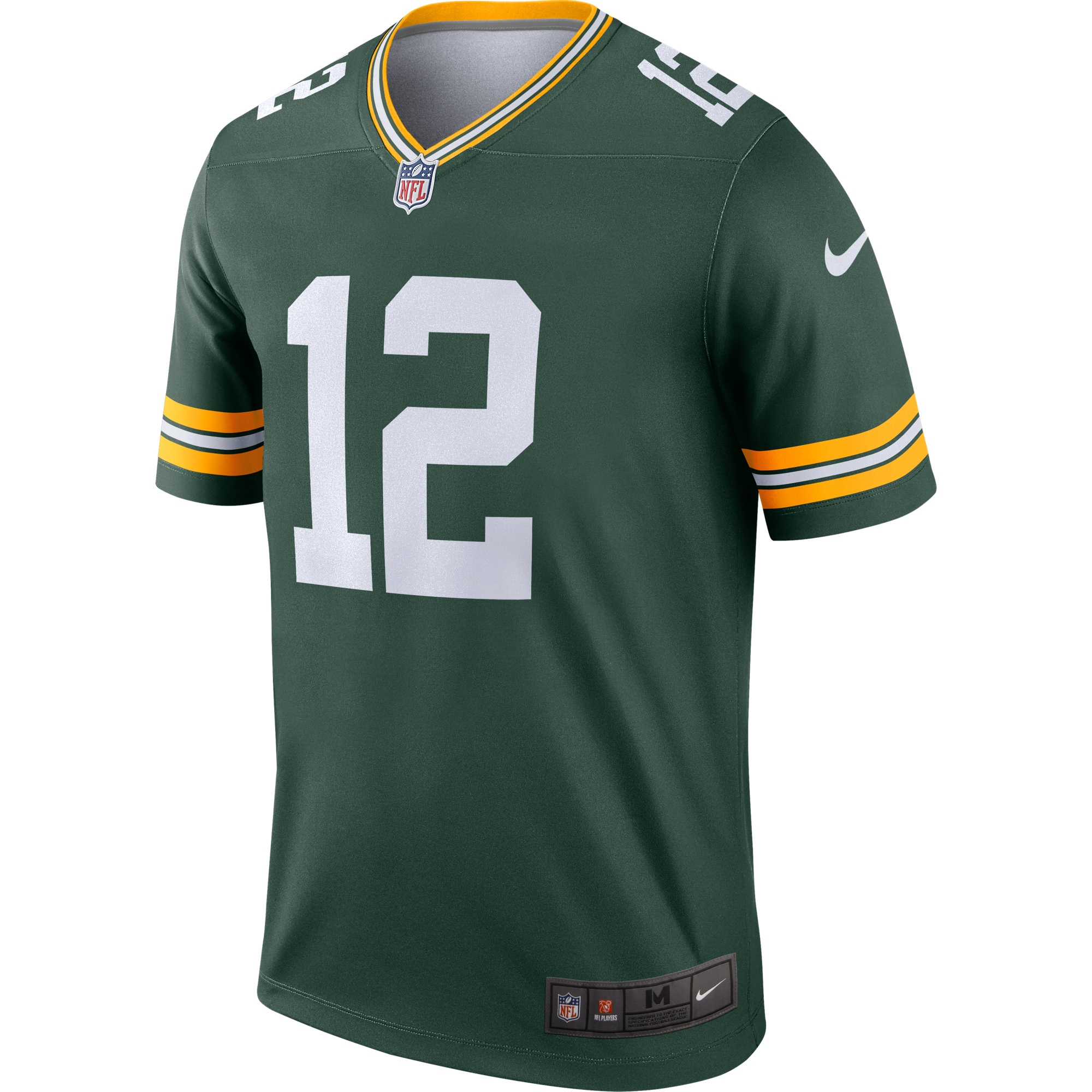 Aaron Rodgers Green Bay Packers Nike Legend Jersey - Green - vstockx