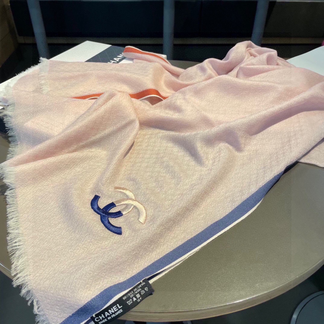 Streetwear Scarf CHANEL 329004 SIZE:105*180cm - vstockx