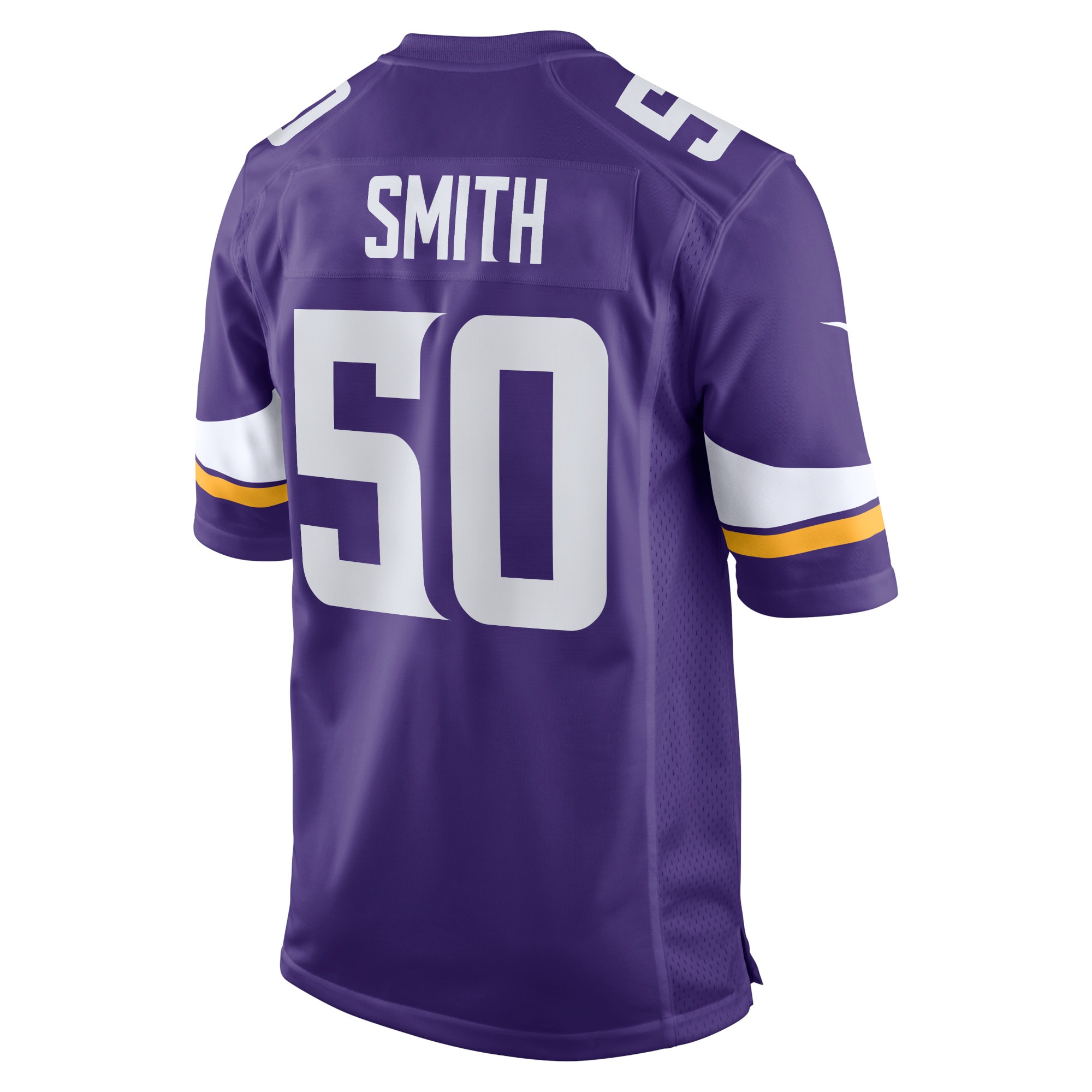 TJ Smith Minnesota Vikings Nike Home Game Player Jersey - Purple - vstockx