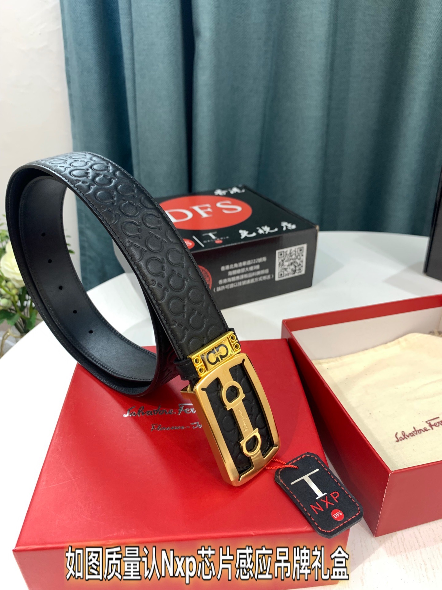 Streetwear Belt Ferragamo 319268 size:3.5cm - vstockx
