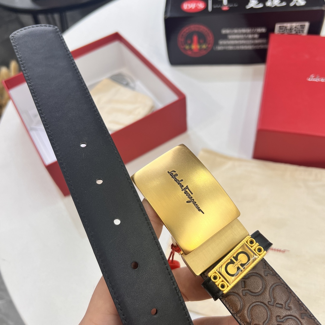 Streetwear Belt Ferragamo 320320 size:3.5cm - vstockx