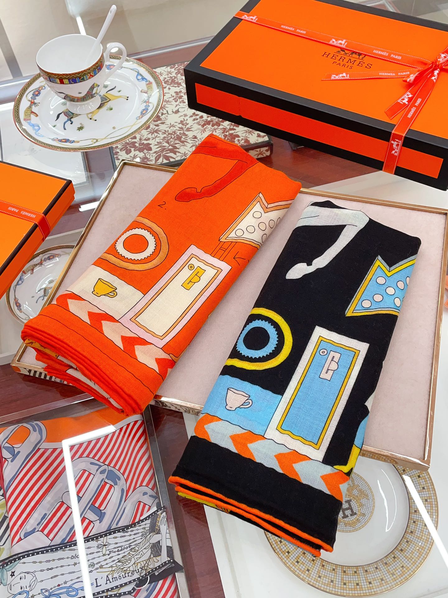 Streetwear Scarf Hermes 328742SIZE:140cm*140cm - vstockx