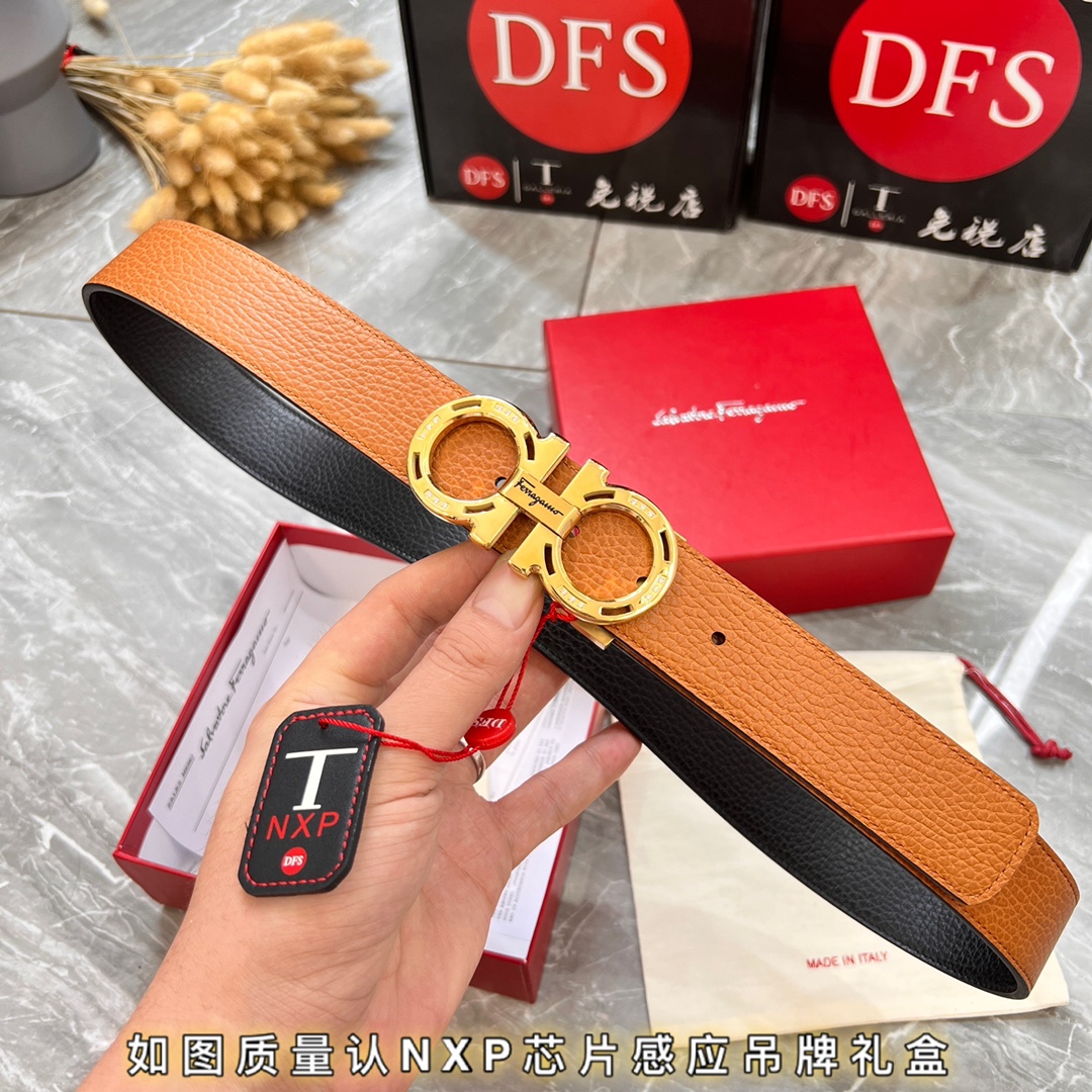 Streetwear Belt Ferragamo 319809 size:3.5cm - vstockx