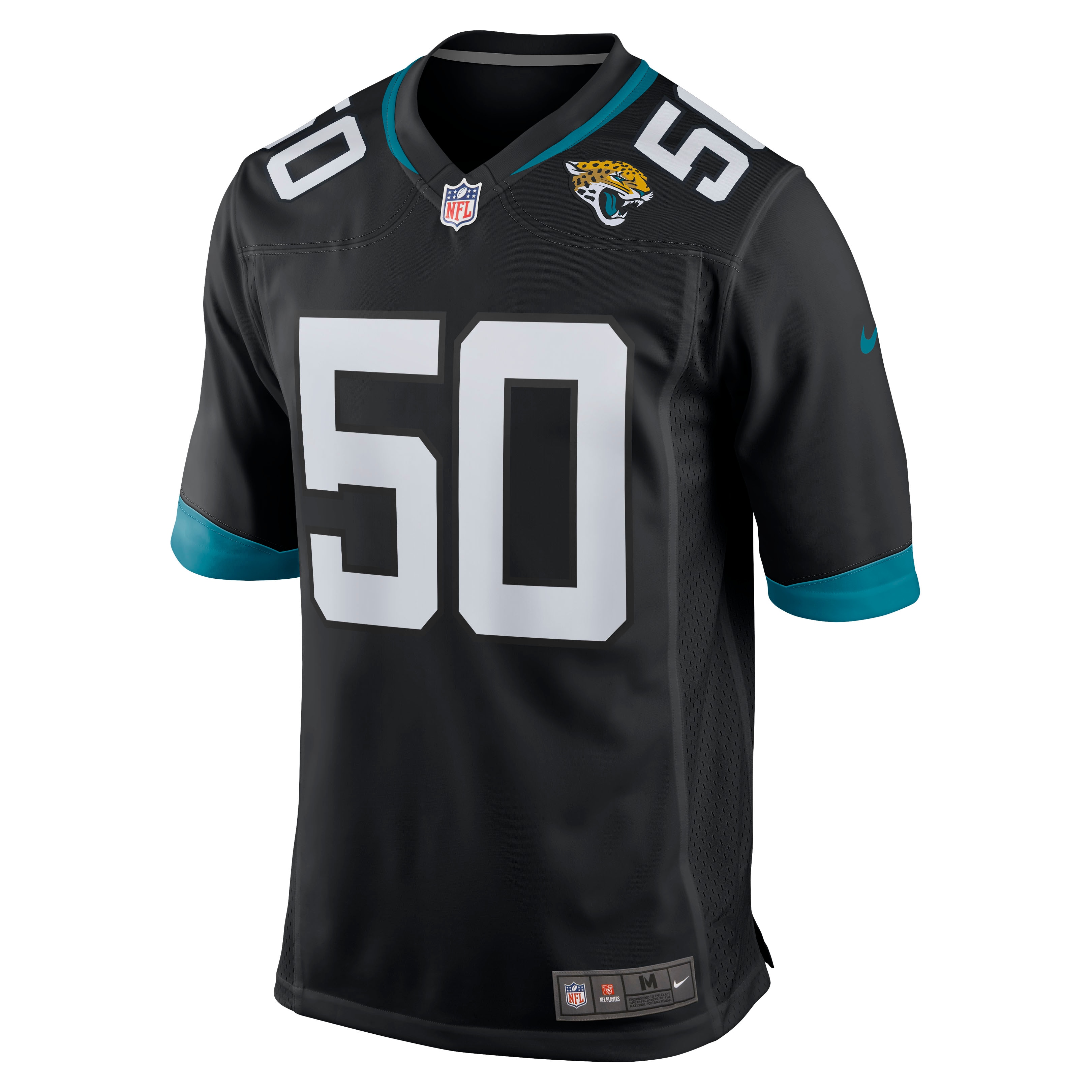 Shaquille Quarterman Jacksonville Jaguars Nike Game Jersey - Black - vstockx