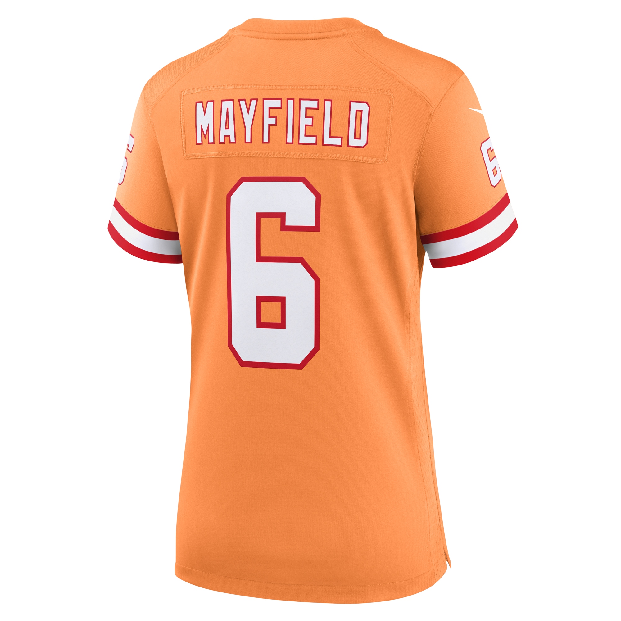 Baker Mayfield Tampa Bay Buccaneers Nike Women's Throwback Game Jersey - Orange - vstockx