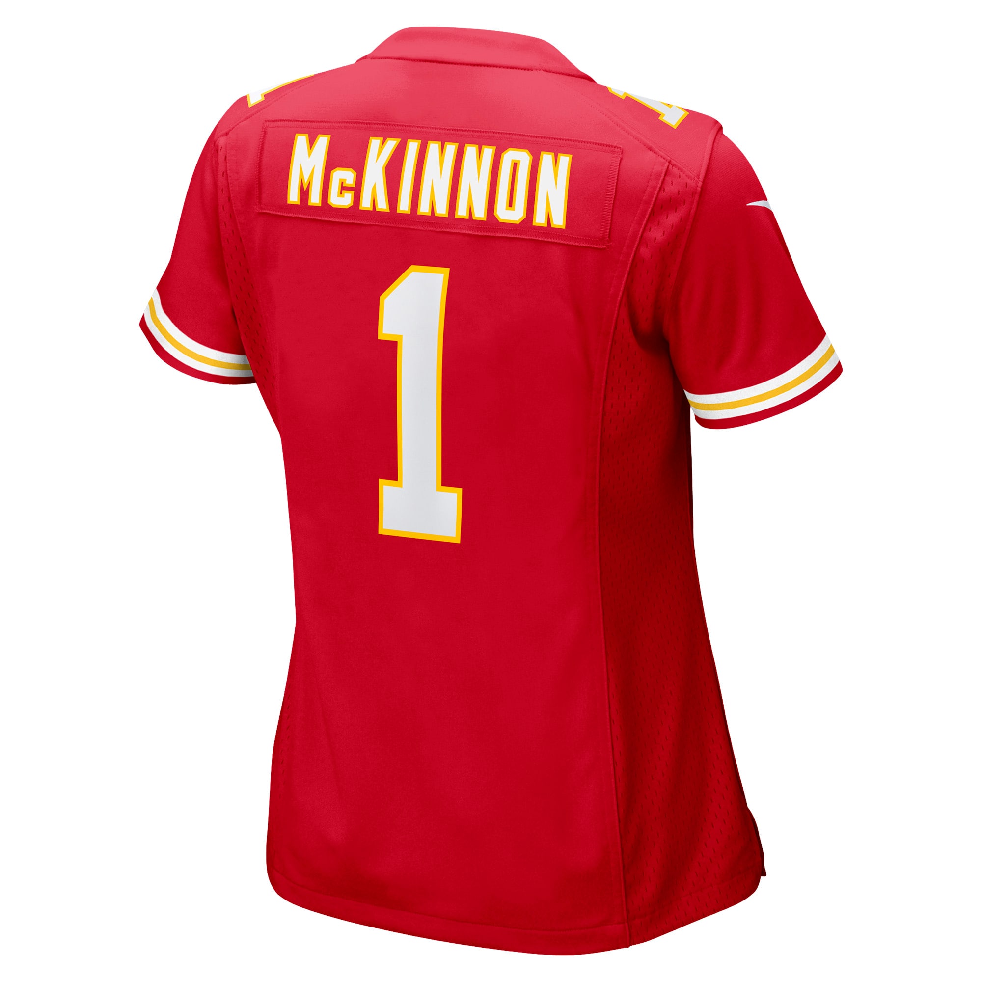 Jerick McKinnon Kansas City Chiefs Nike Women's Game Player Jersey - Red - vstockx