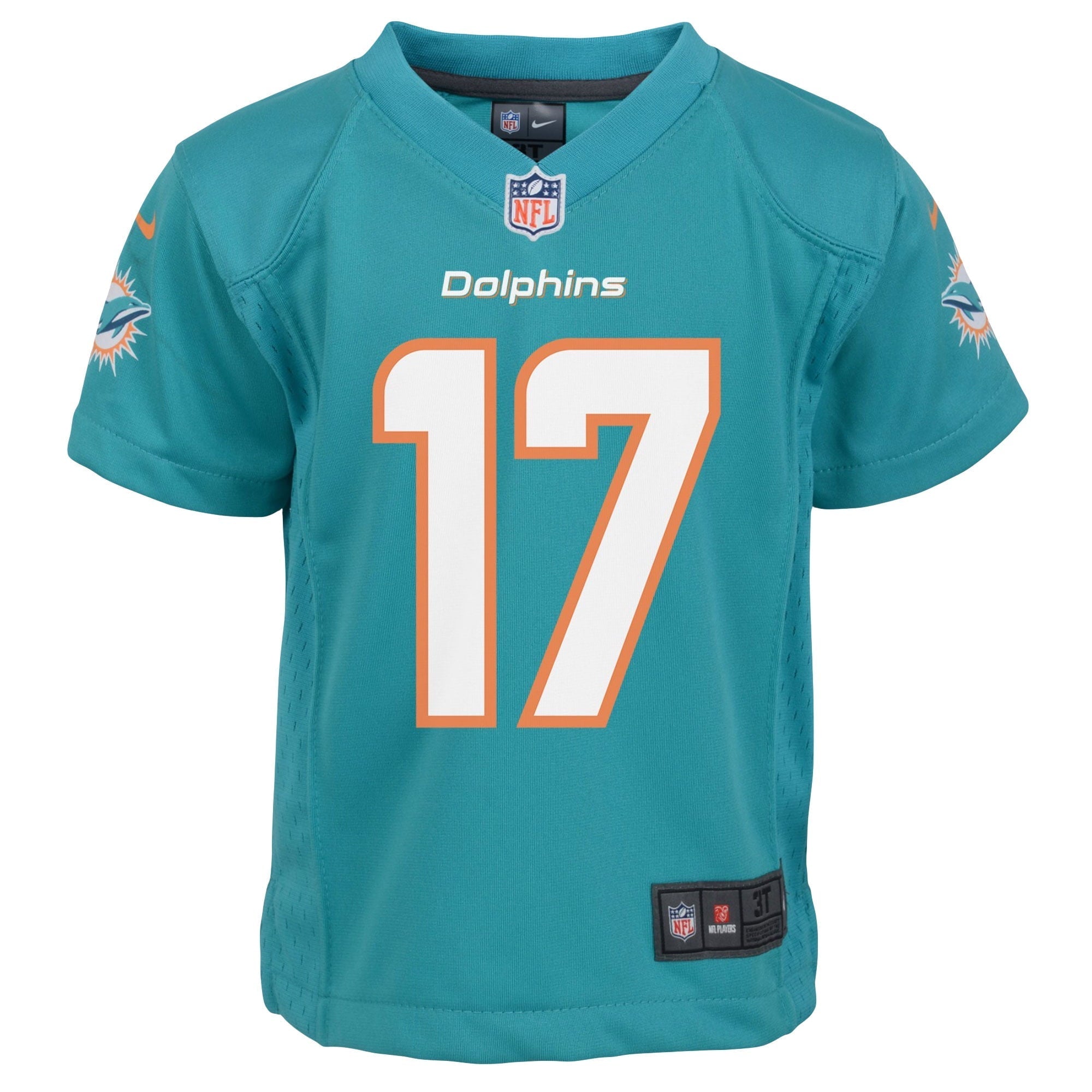 Preschool Nike Jaylen Waddle Aqua Miami Dolphins Game Jersey - vstockx