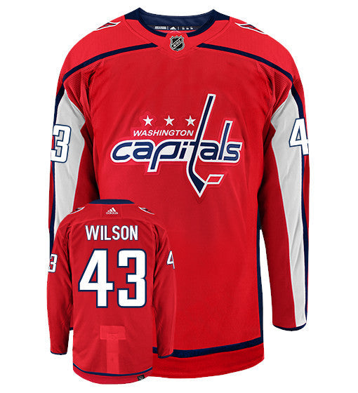 Tom Wilson Washington Capitals Adidas Primegreen Authentic NHL Hockey Jersey - vstockx