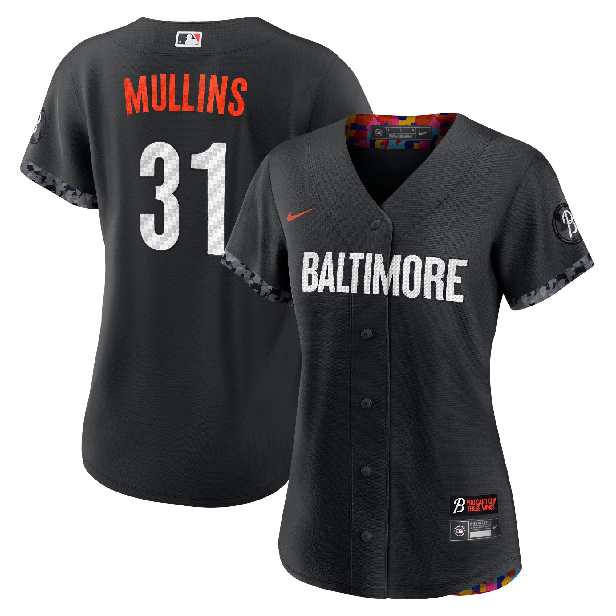 Cedric Mullins Baltimore Orioles Nike Women's 2023 City Connect Replica Player Jersey - Black - vstockx