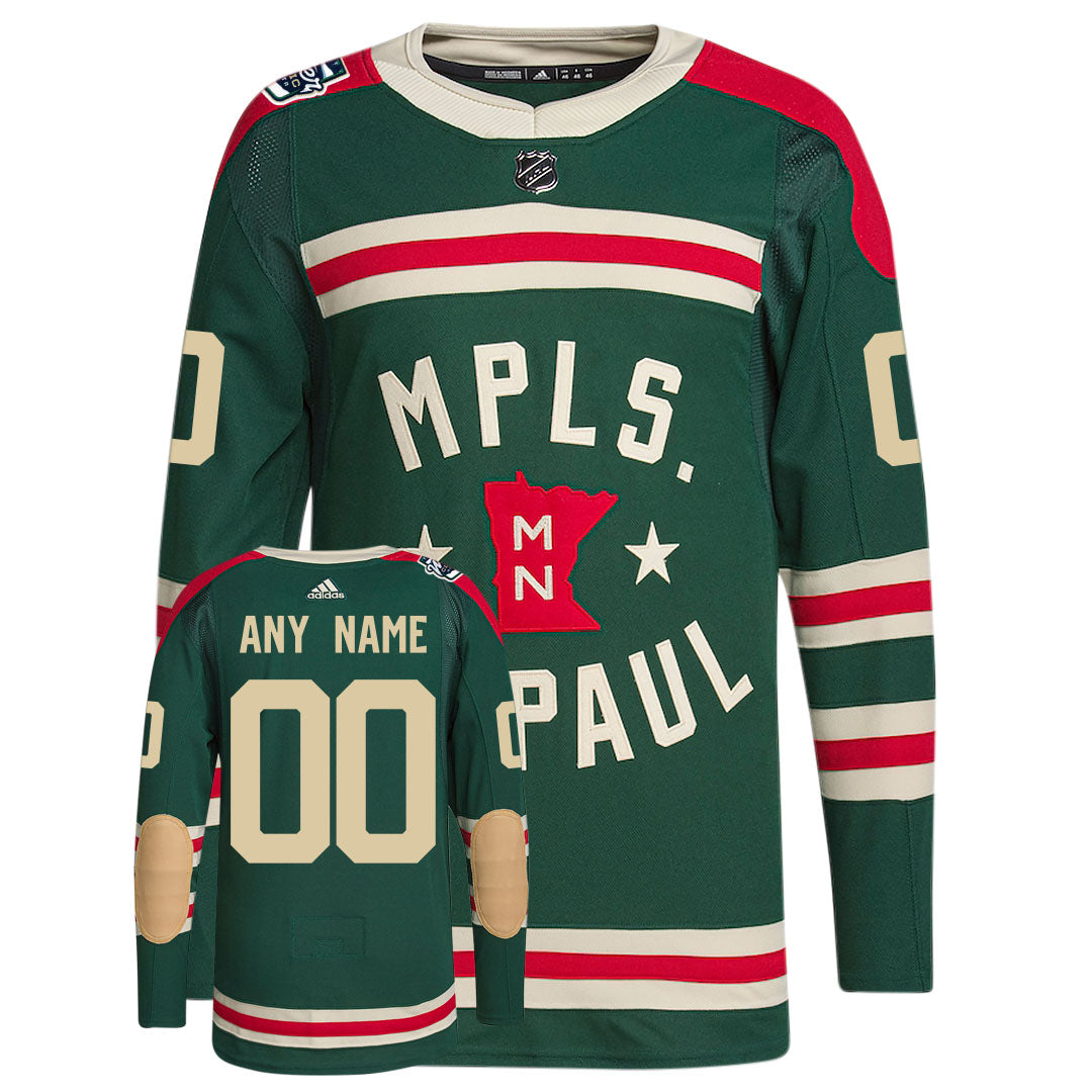 Minnesota Wild Adidas 2022 Winter Classic Authentic NHL Hockey Jersey - vstockx