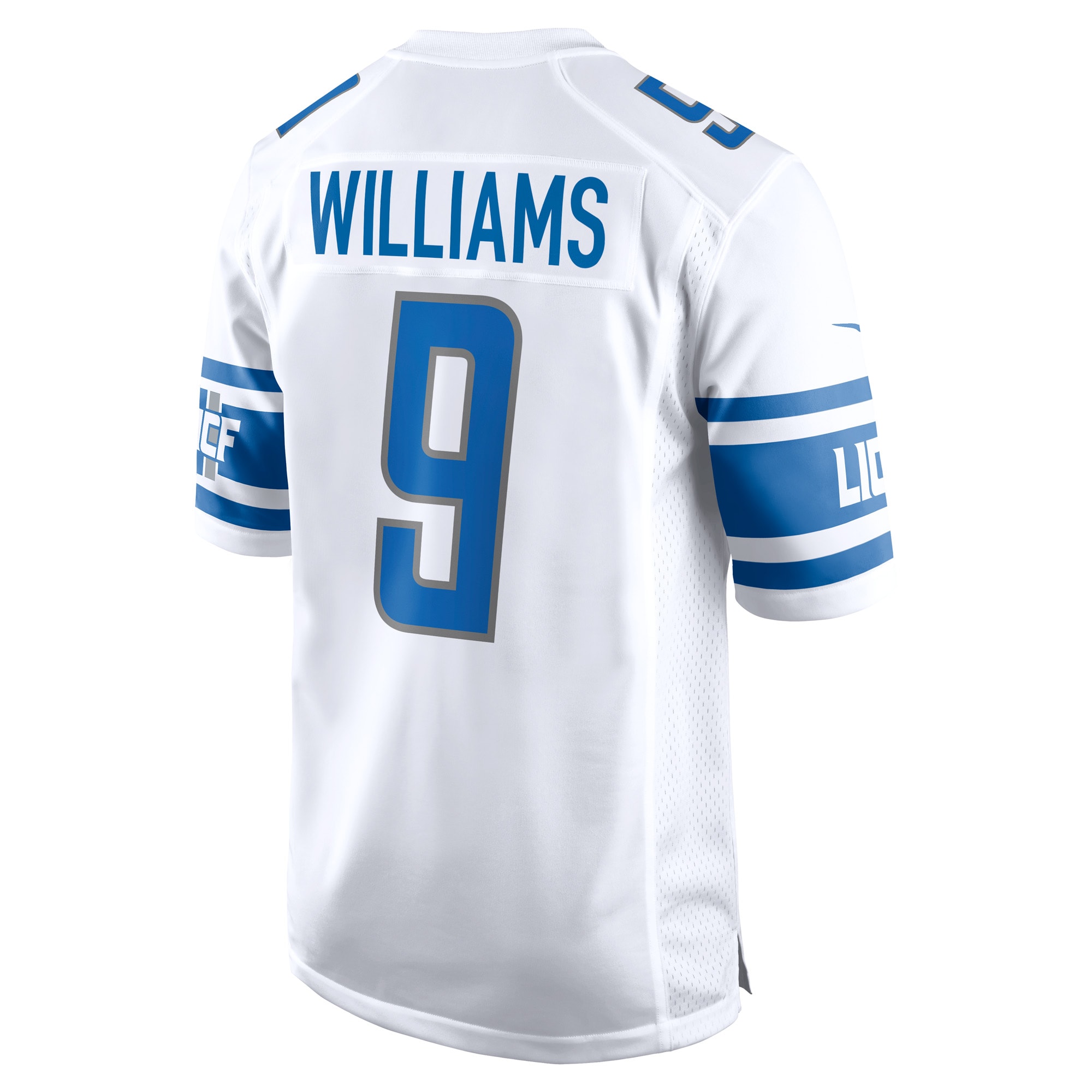 Jameson Williams Detroit Lions Nike Player Game Jersey - White - vstockx