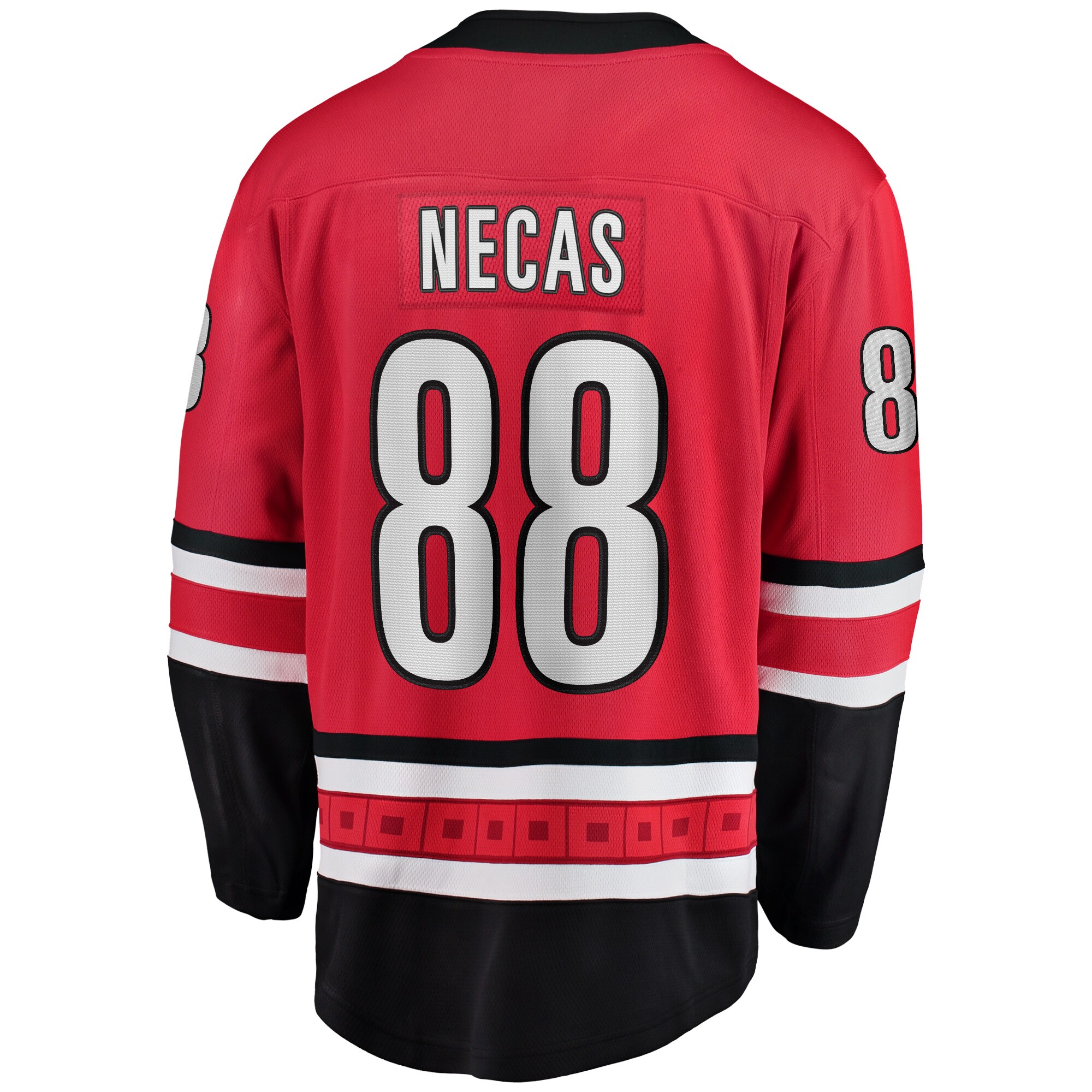 Martin Necas Carolina Hurricanes Fanatics Branded Alternate Breakaway Player Jersey - Red - vstockx