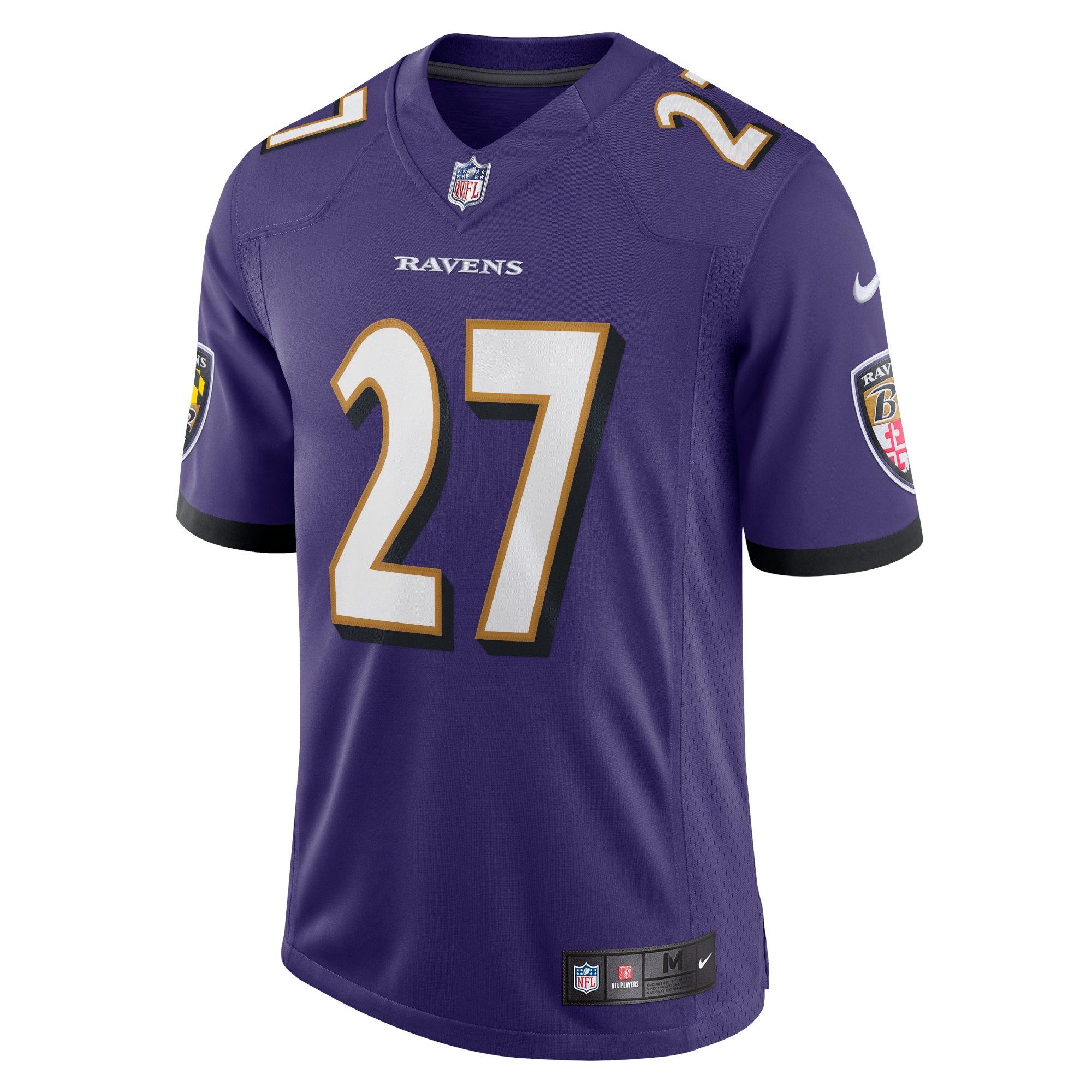 J.K. Dobbins Baltimore Ravens Nike Vapor Limited Jersey - Purple - vstockx