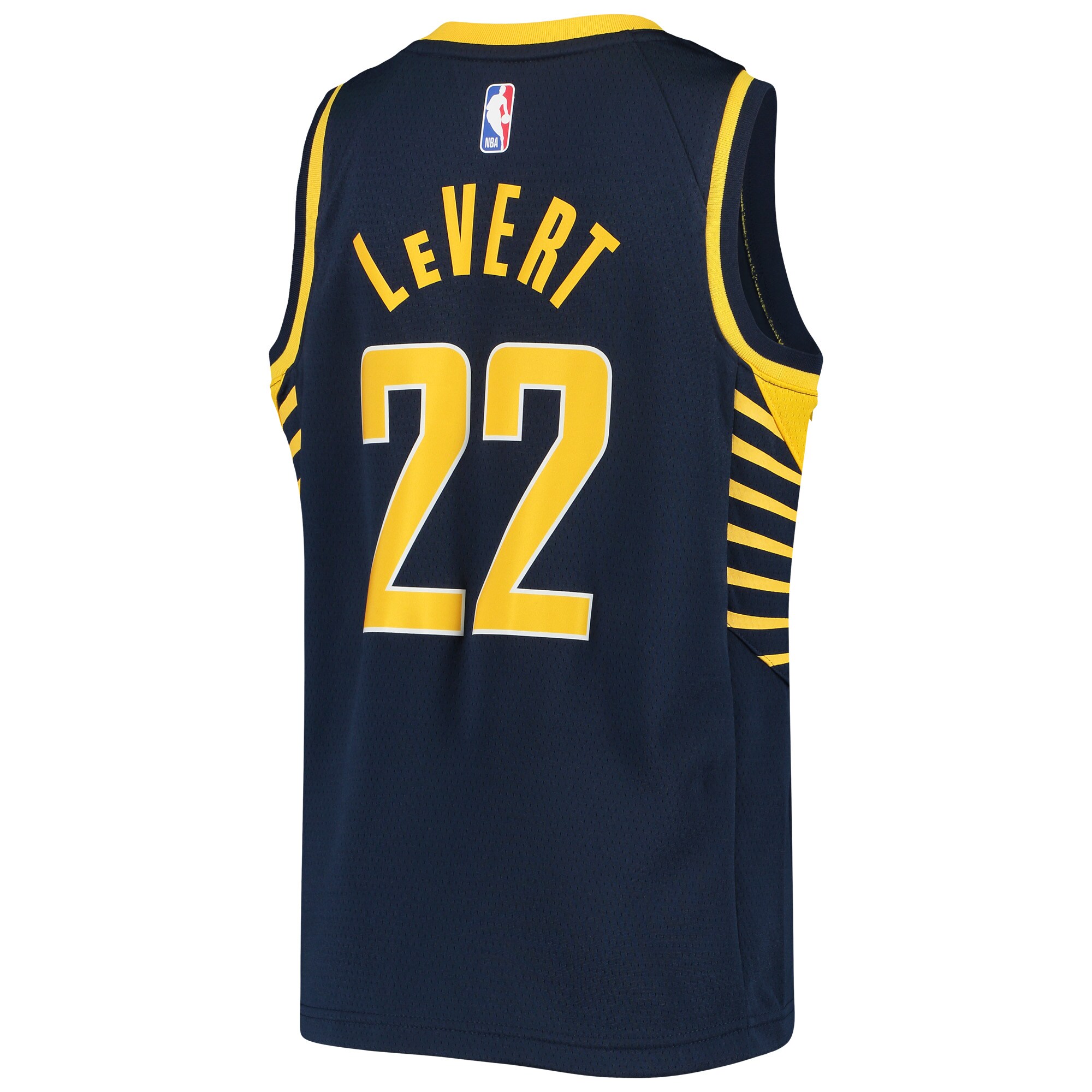 Caris LeVert Indiana Pacers Nike Youth 2020/21 Swingman Jersey - Navy - Icon Edition - vstockx