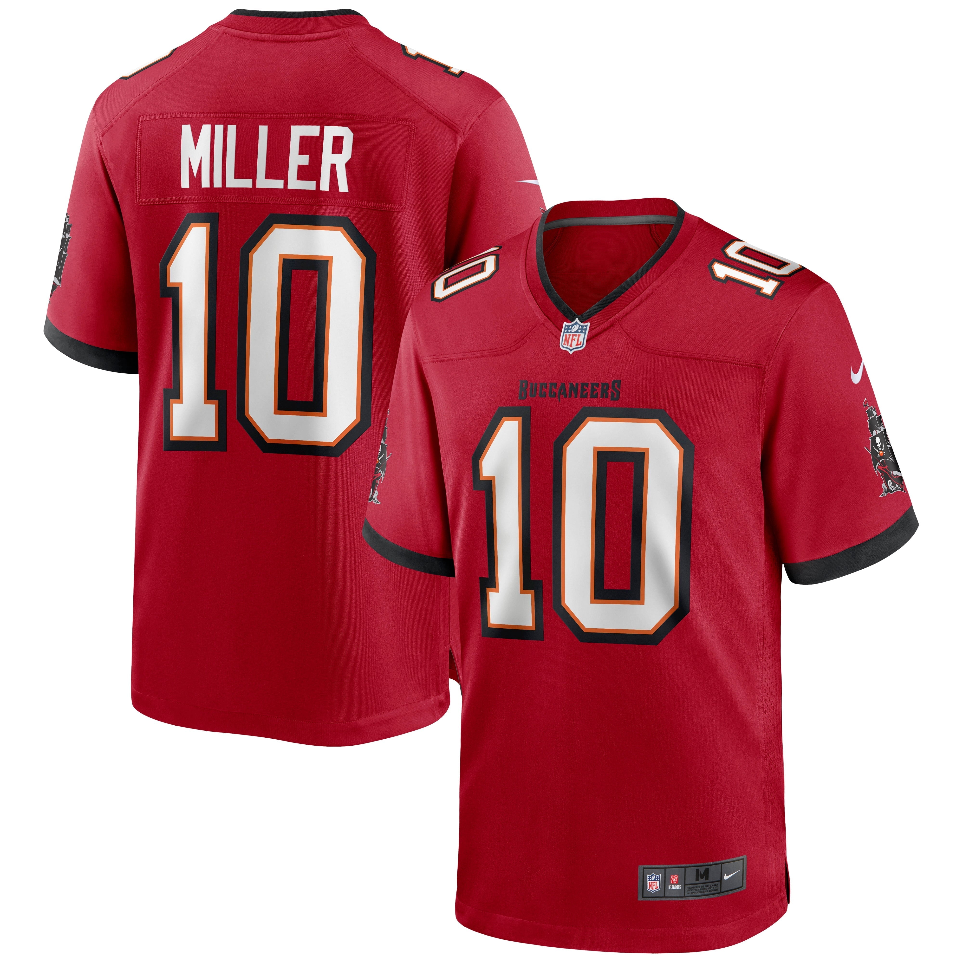 Men's Nike Scotty Miller Red Tampa Bay Buccaneers Game Jersey - vstockx