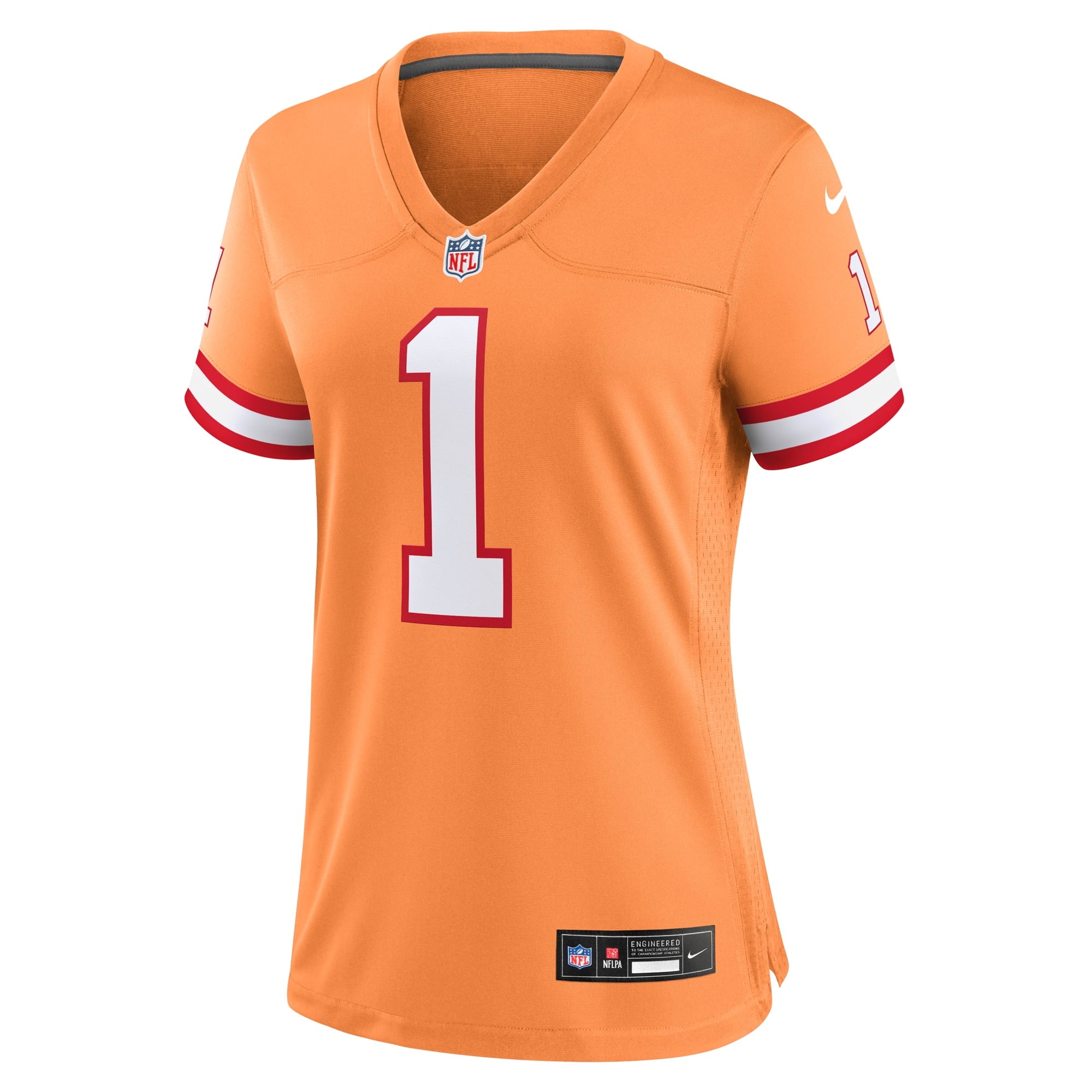 Women's Nike Rachaad White Orange Tampa Bay Buccaneers Throwback Game Jersey - vstockx