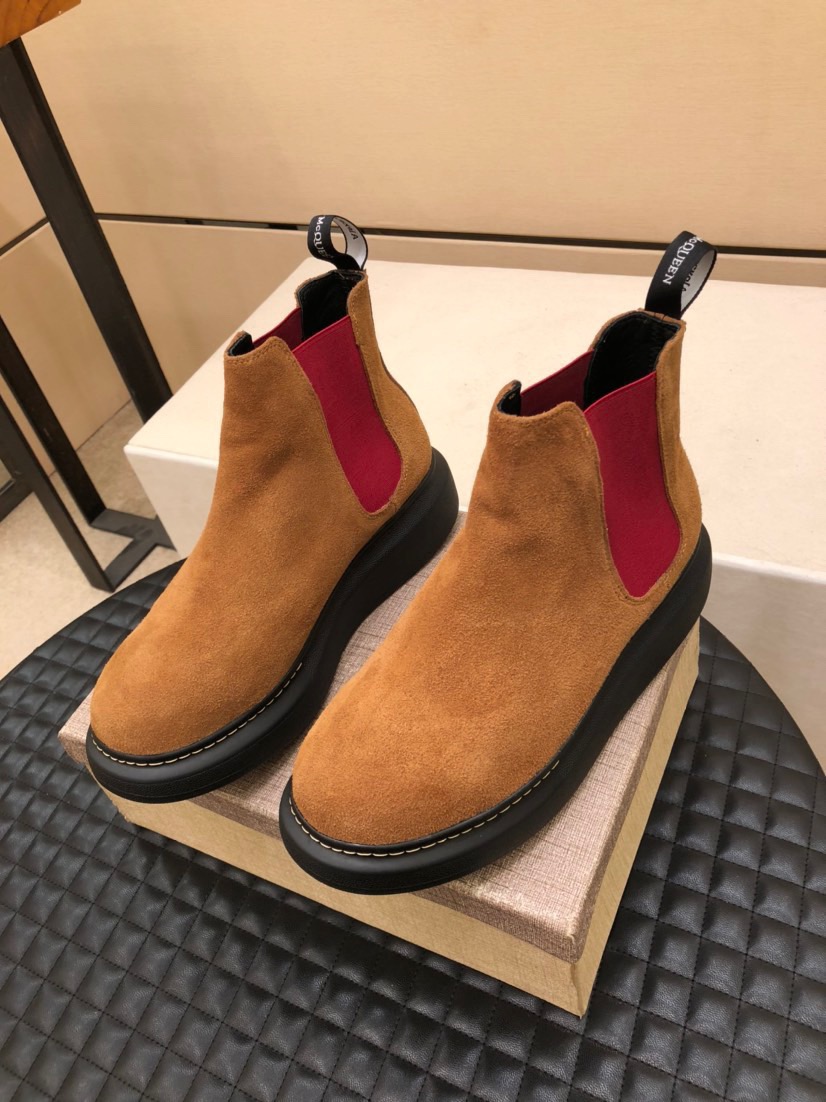 McQueen High Tops Wear resistant non-slip soles, Size: 38-44 - vstockx