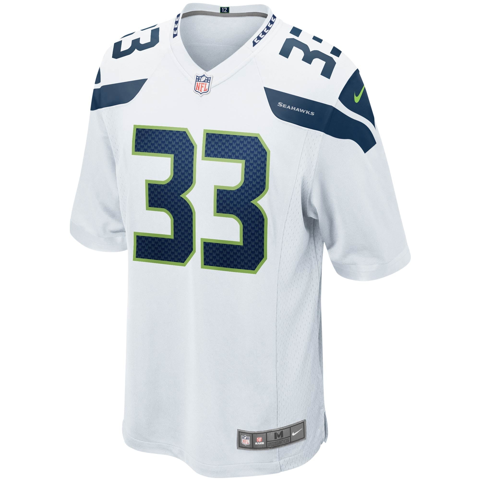 Men's Nike Jamal Adams White Seattle Seahawks Game Jersey - vstockx