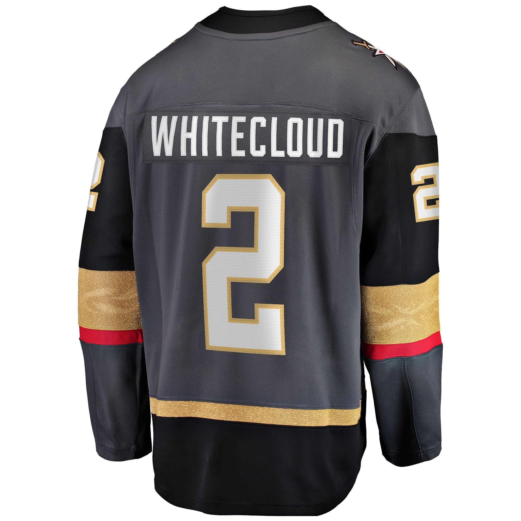 Men's Fanatics Branded Zach Whitecloud Gray Vegas Golden Knights Alternate Breakaway Jersey - vstockx