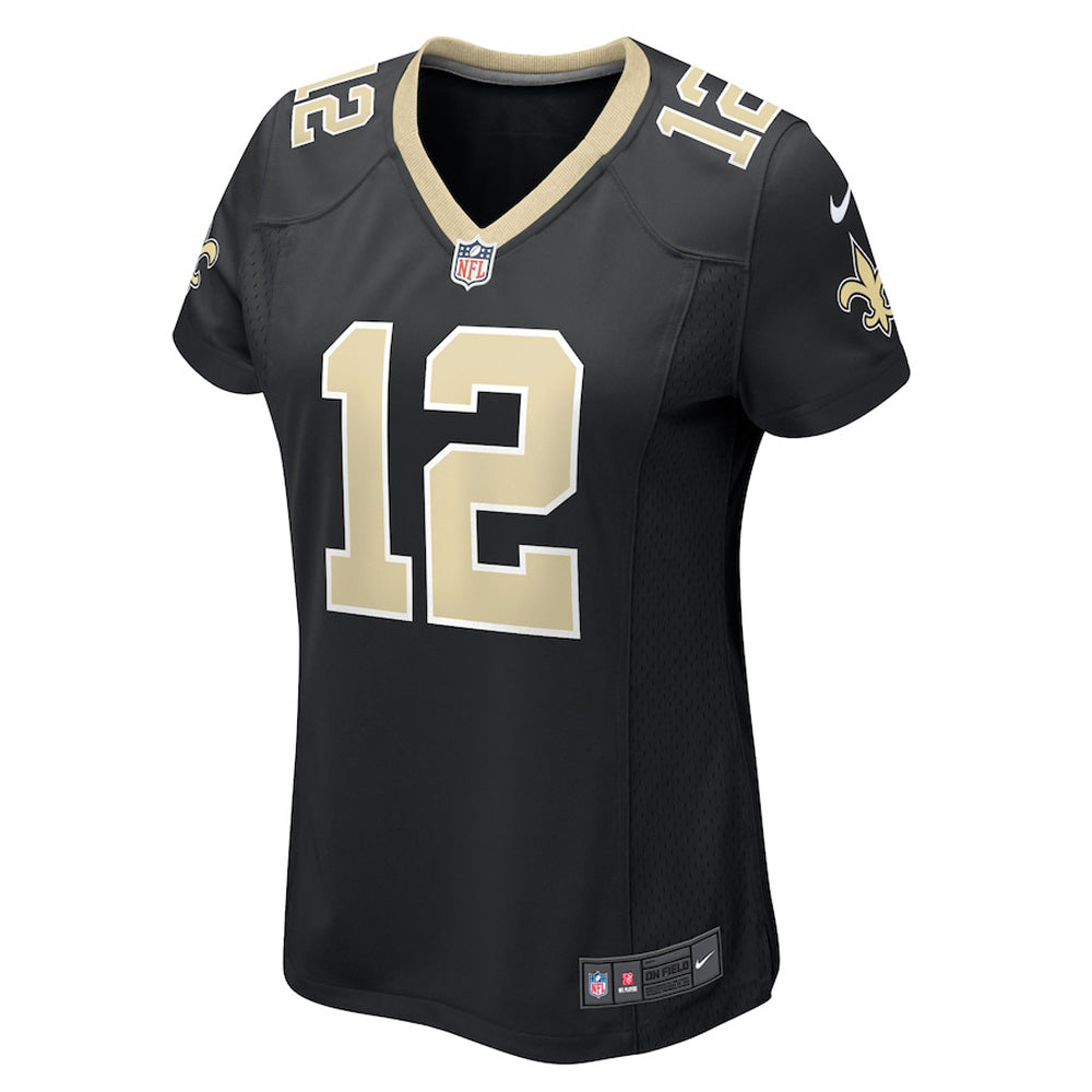 Women's New Orleans Saints Chris Olave Game Jersey - Black - vstockx