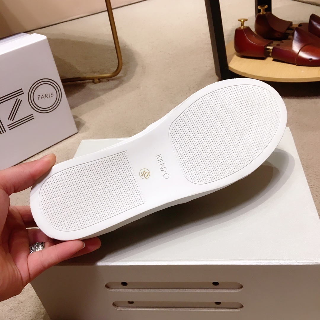 Kenzo K-SKATE Tiger canvas slip-on sneakers 22 - vstockx