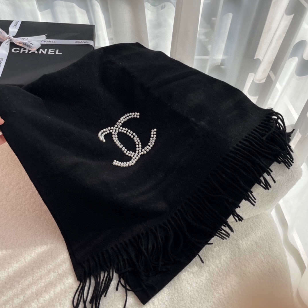 Streetwear Scarf CHANEL 329014 SIZE:70*200cm - vstockx