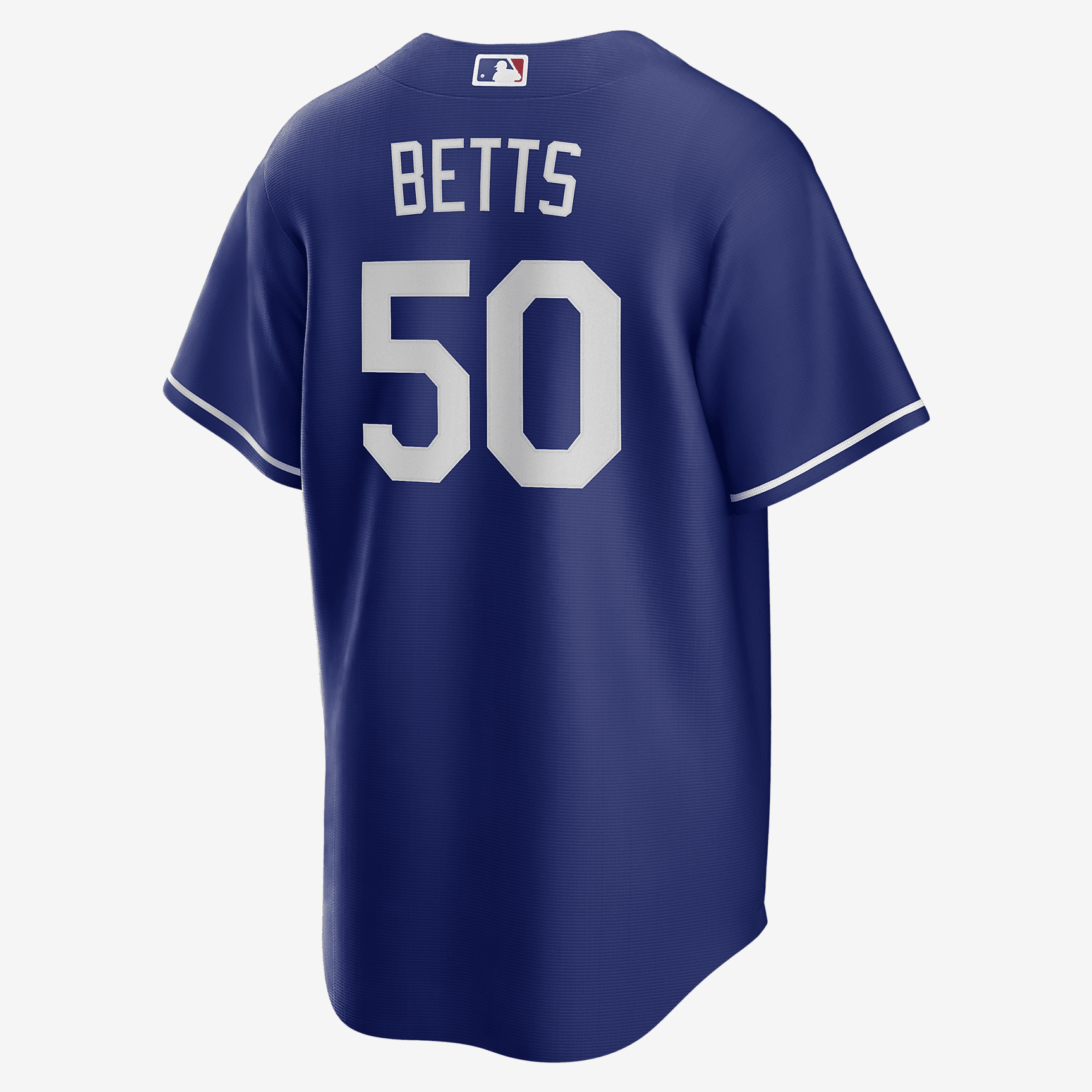 MLB Los Angeles Dodgers (Mookie Betts) Men's Replica Baseball Jersey - Deep Royal/White - vstockx